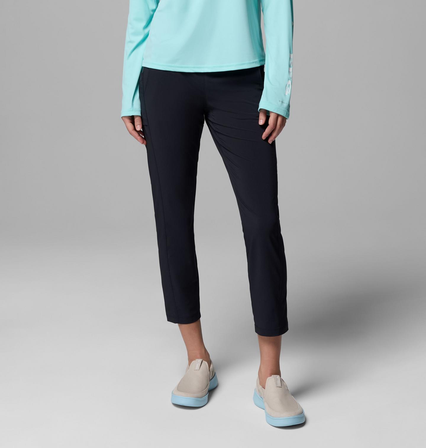 Женские брюки Columbia PFG Castback, цвет: Чёрный — фото 1