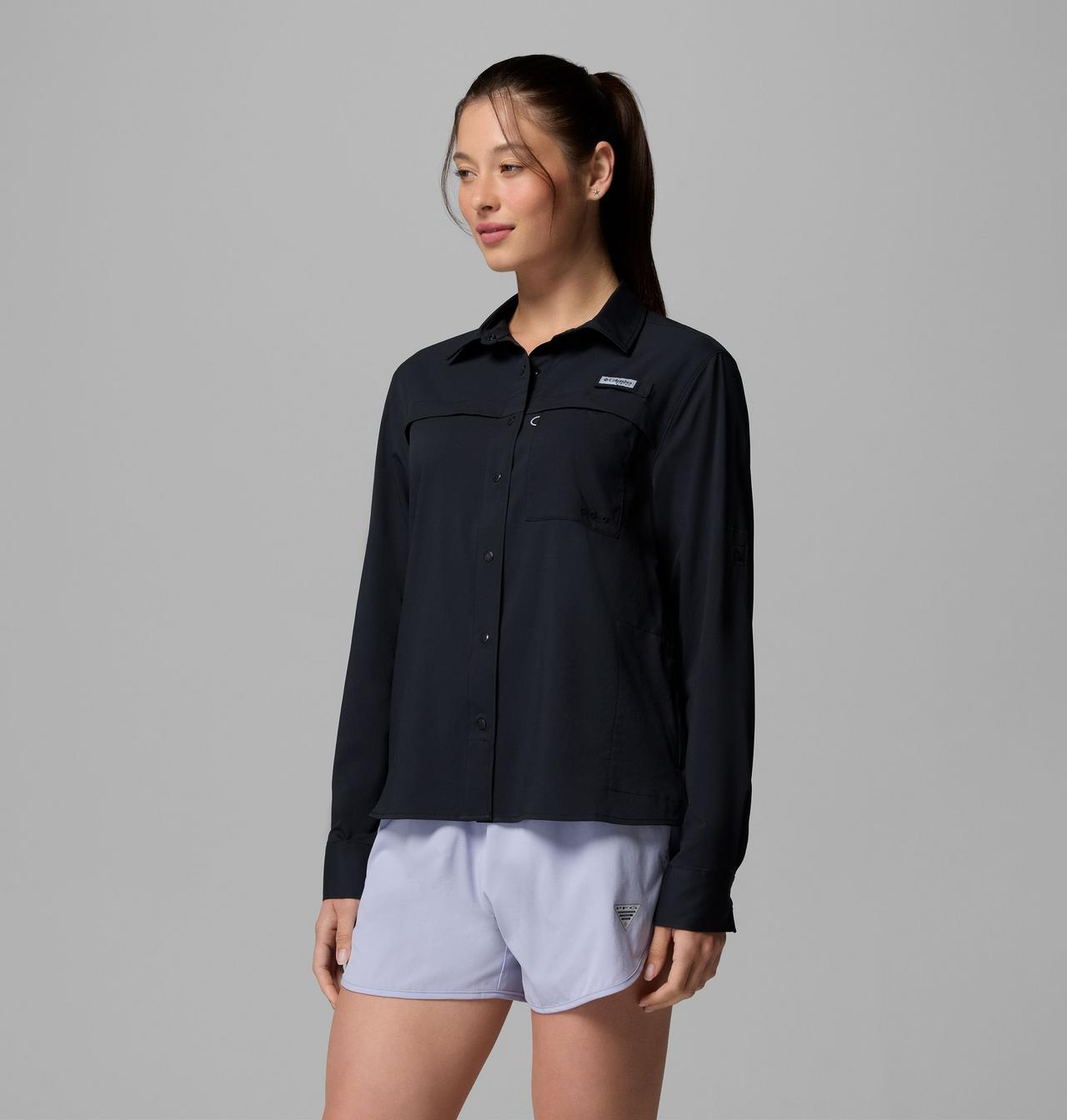 PFG Castback™ Woven LS | 010 | XS 4
