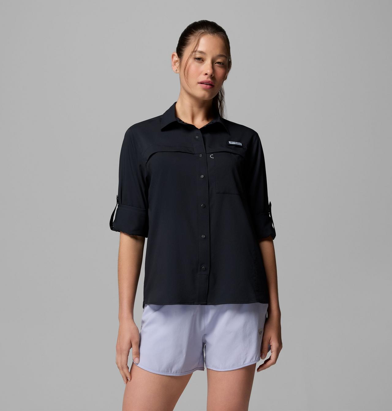 PFG Castback™ Woven LS | 010 | XS 5