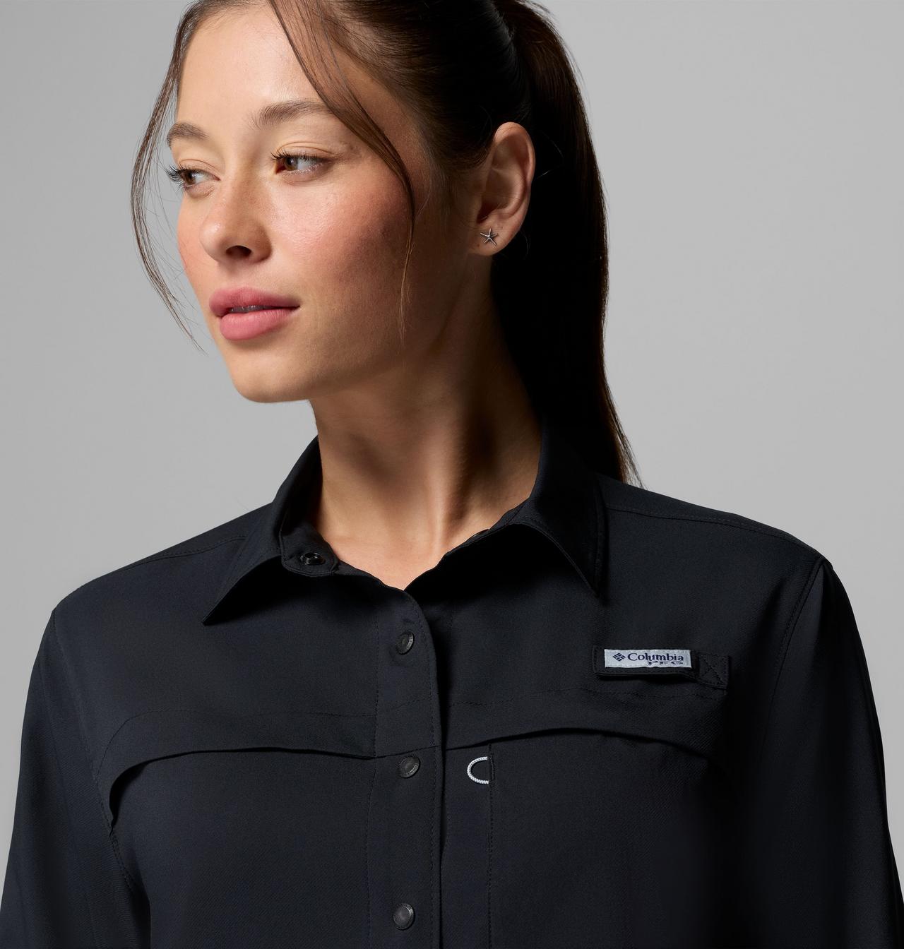 PFG Castback™ Woven LS | 010 | XS 7