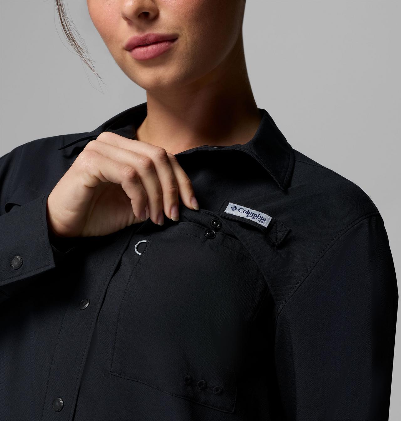 PFG Castback™ Woven LS | 010 | XS 8