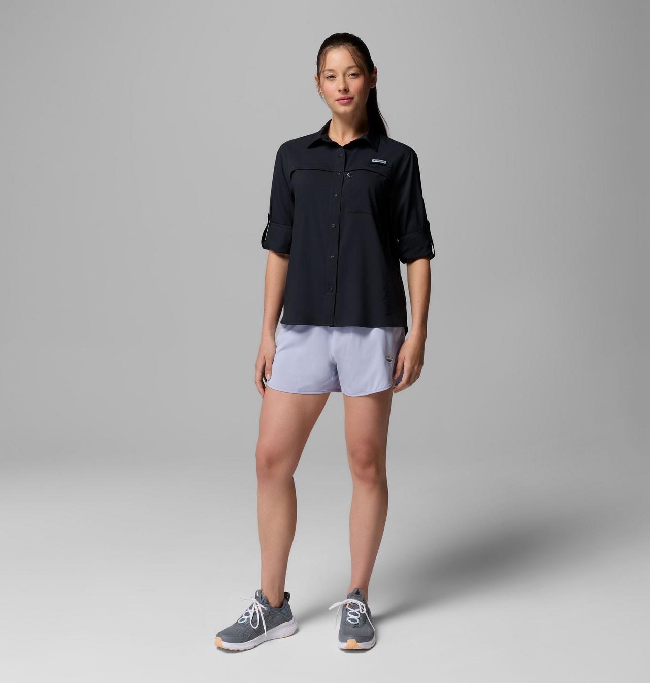 PFG Castback™ Woven LS | 010 | XS 2