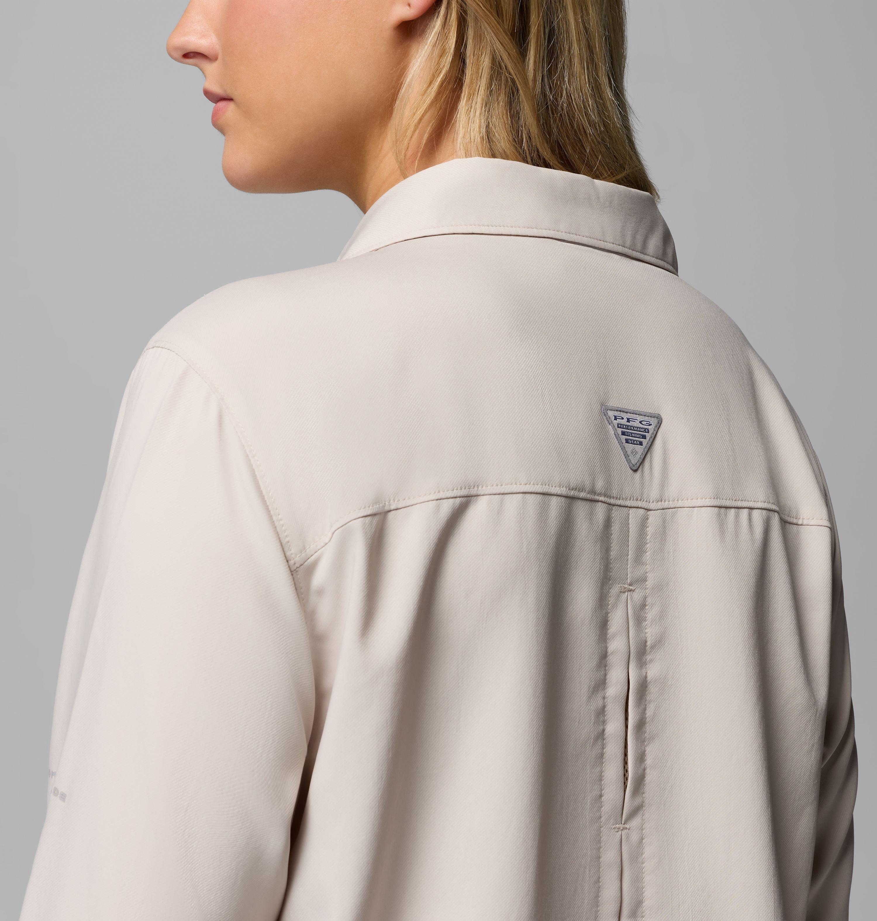 Women's PFG Castback Woven Long Sleeve Shirt 9
