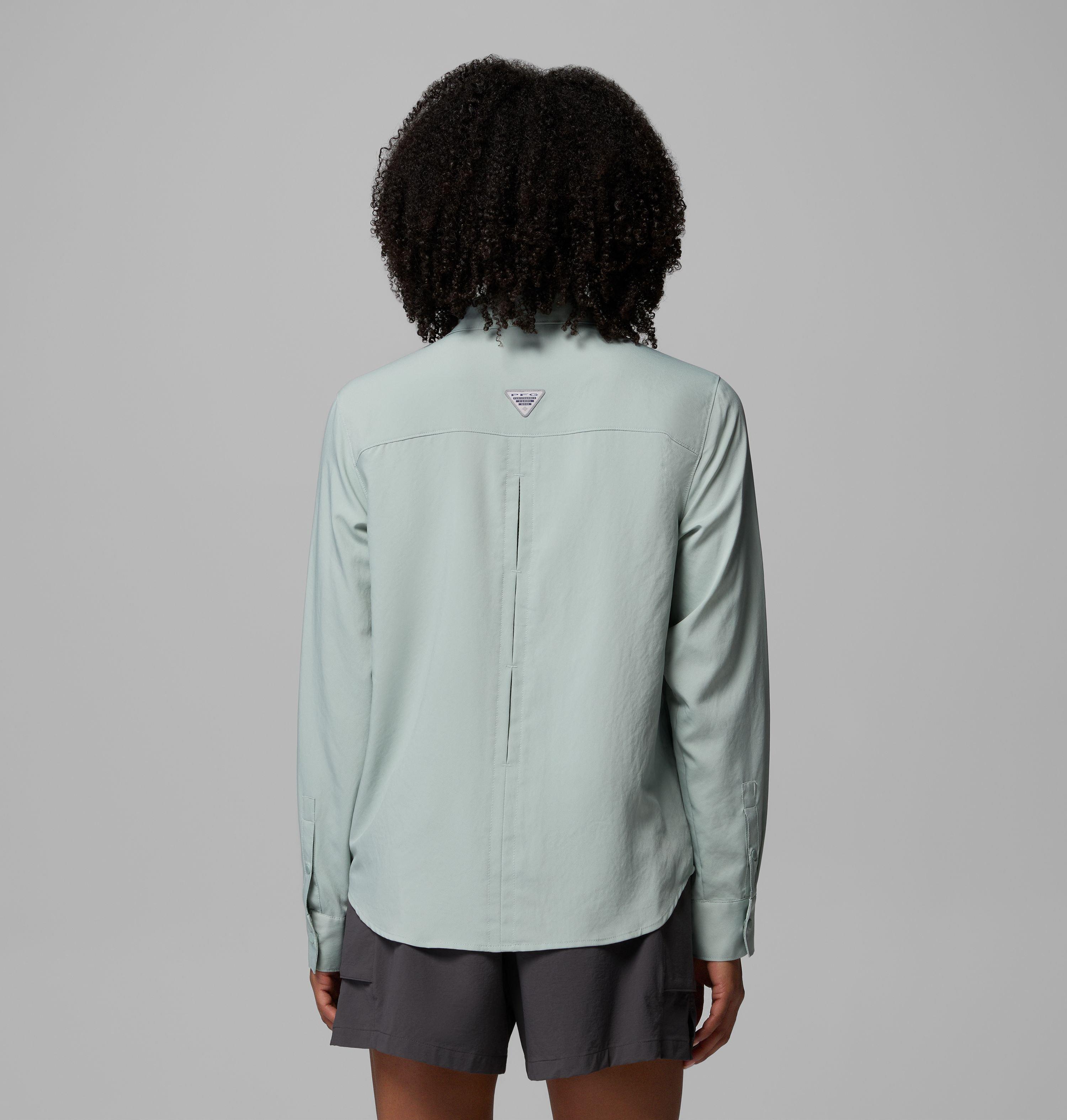 Women's PFG Castback Woven Long Sleeve Shirt | 350 | S 3