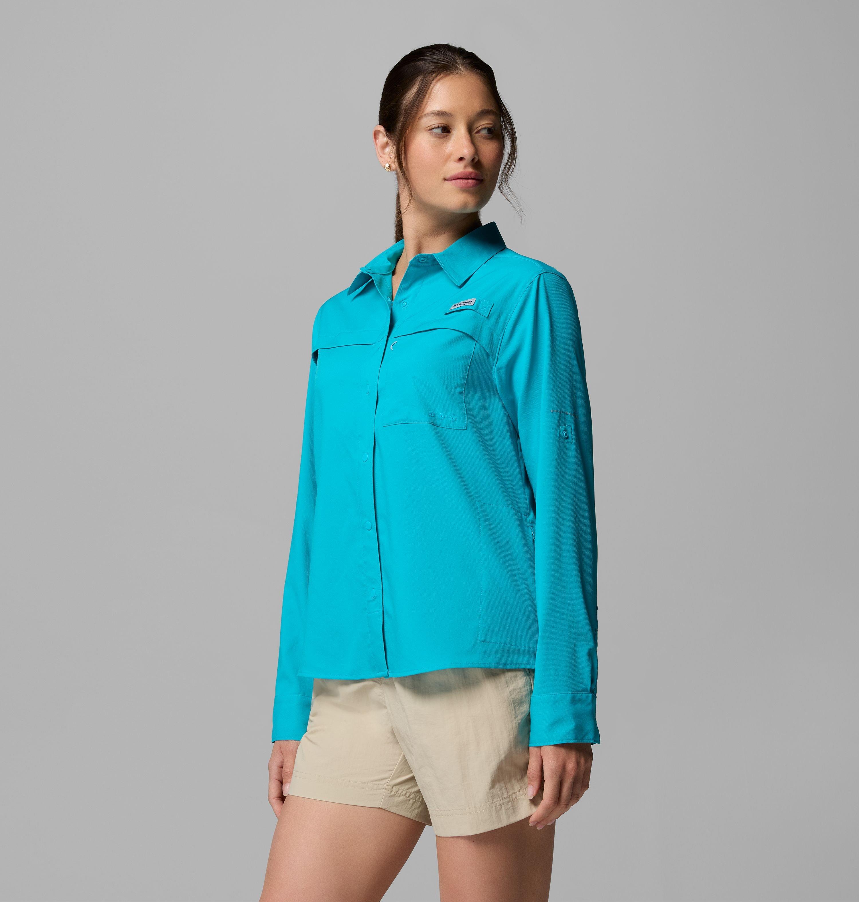 Chemise tissée à manches longues PFG Wild Cast pour femme | 443 | XS 4