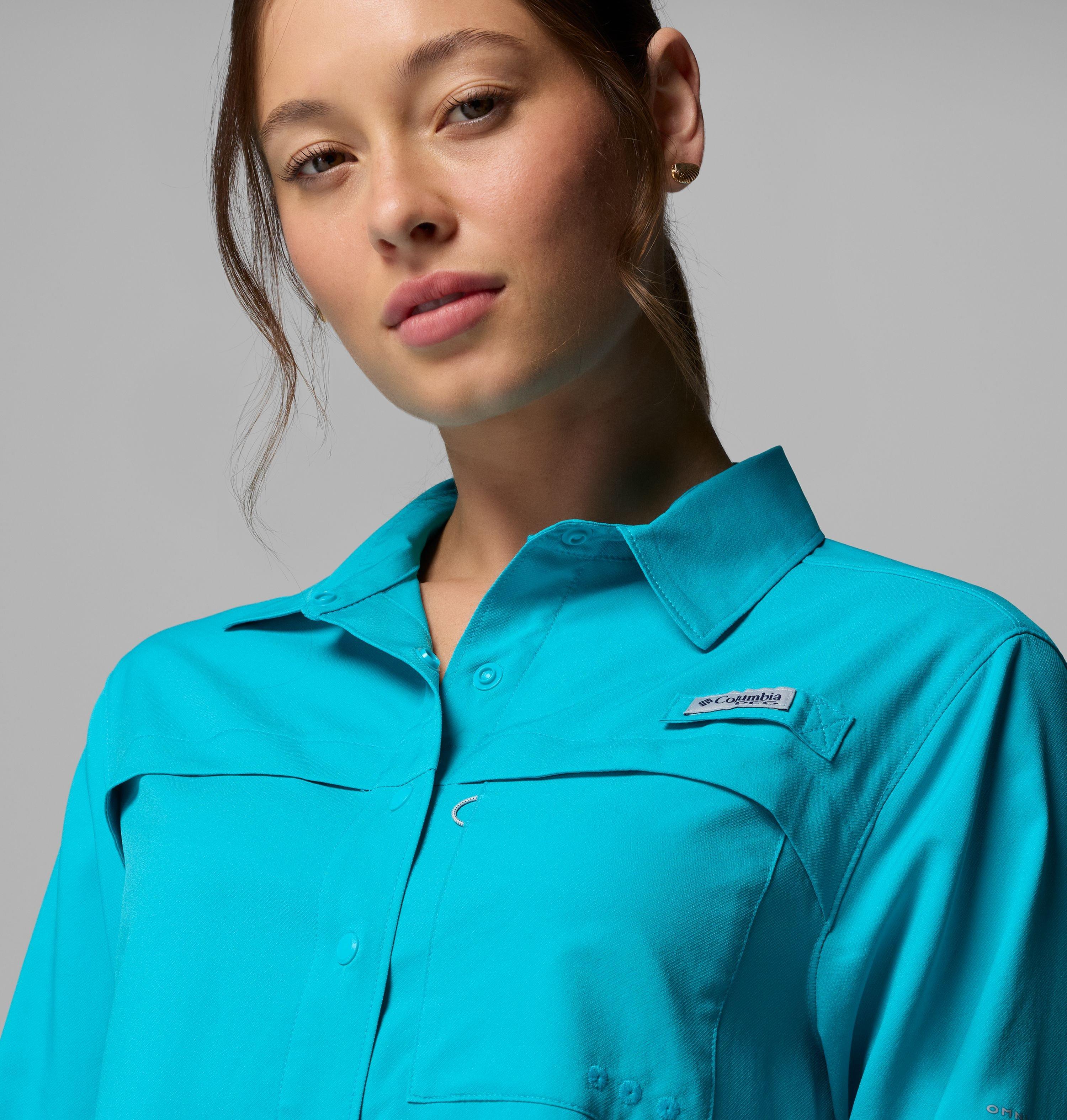 Chemise tissée à manches longues PFG Wild Cast pour femme | 443 | XS 7