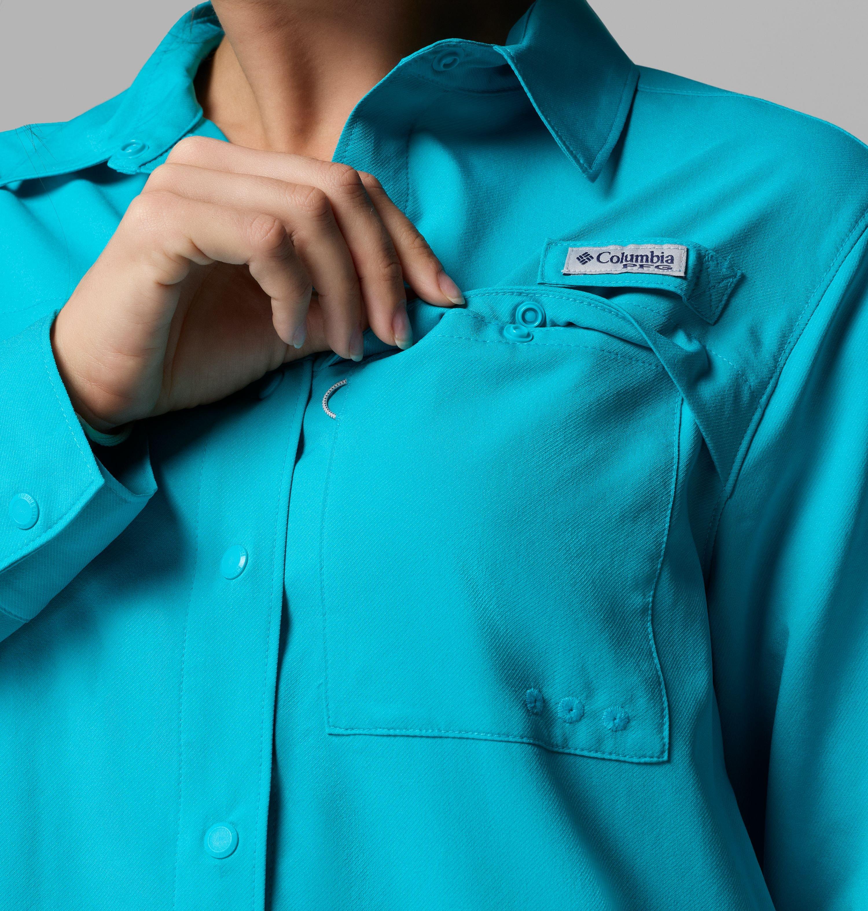Chemise tissée à manches longues PFG Wild Cast pour femme | 443 | XS 8