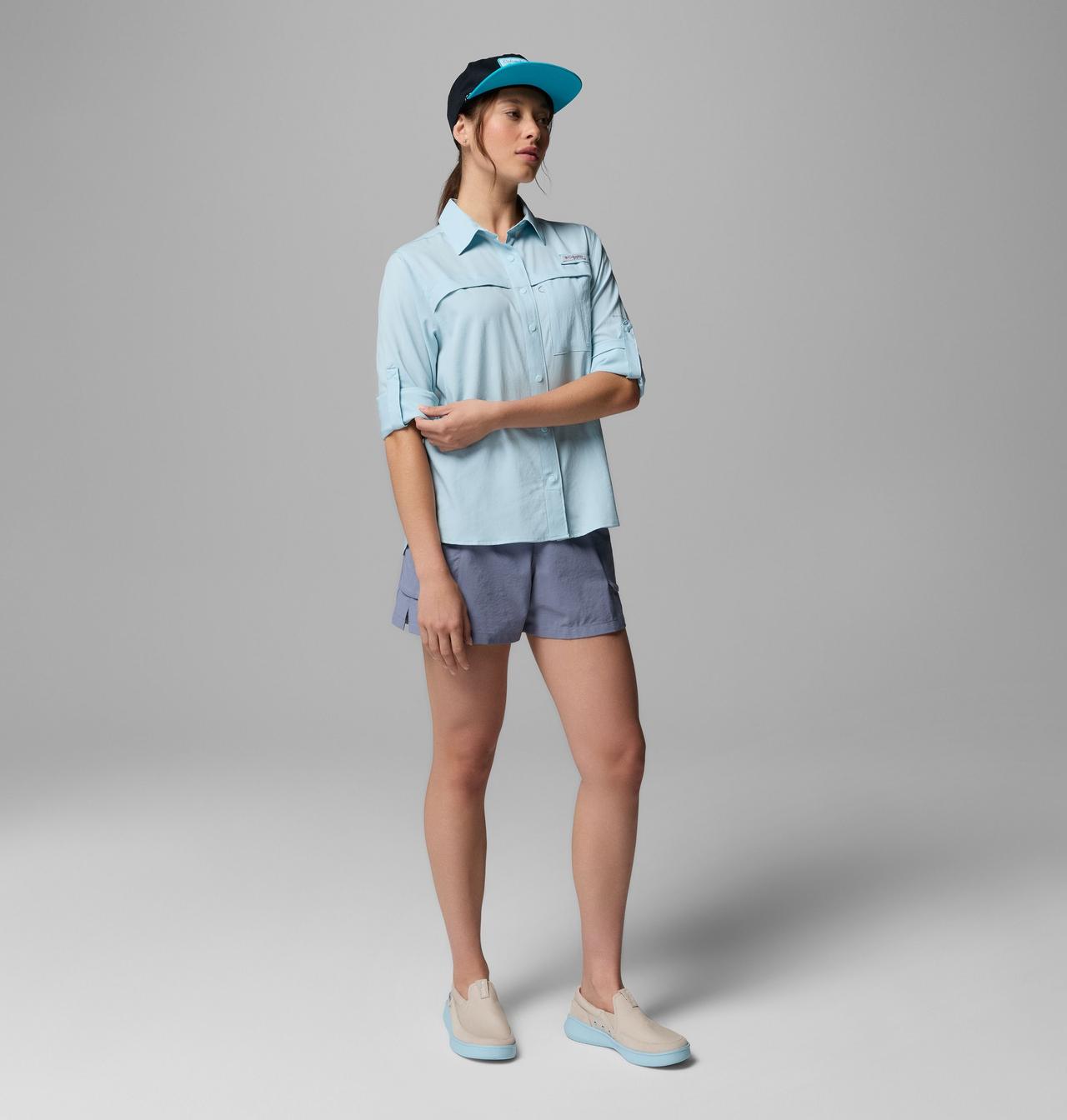 PFG Castback™ Woven LS | 482 | L 2