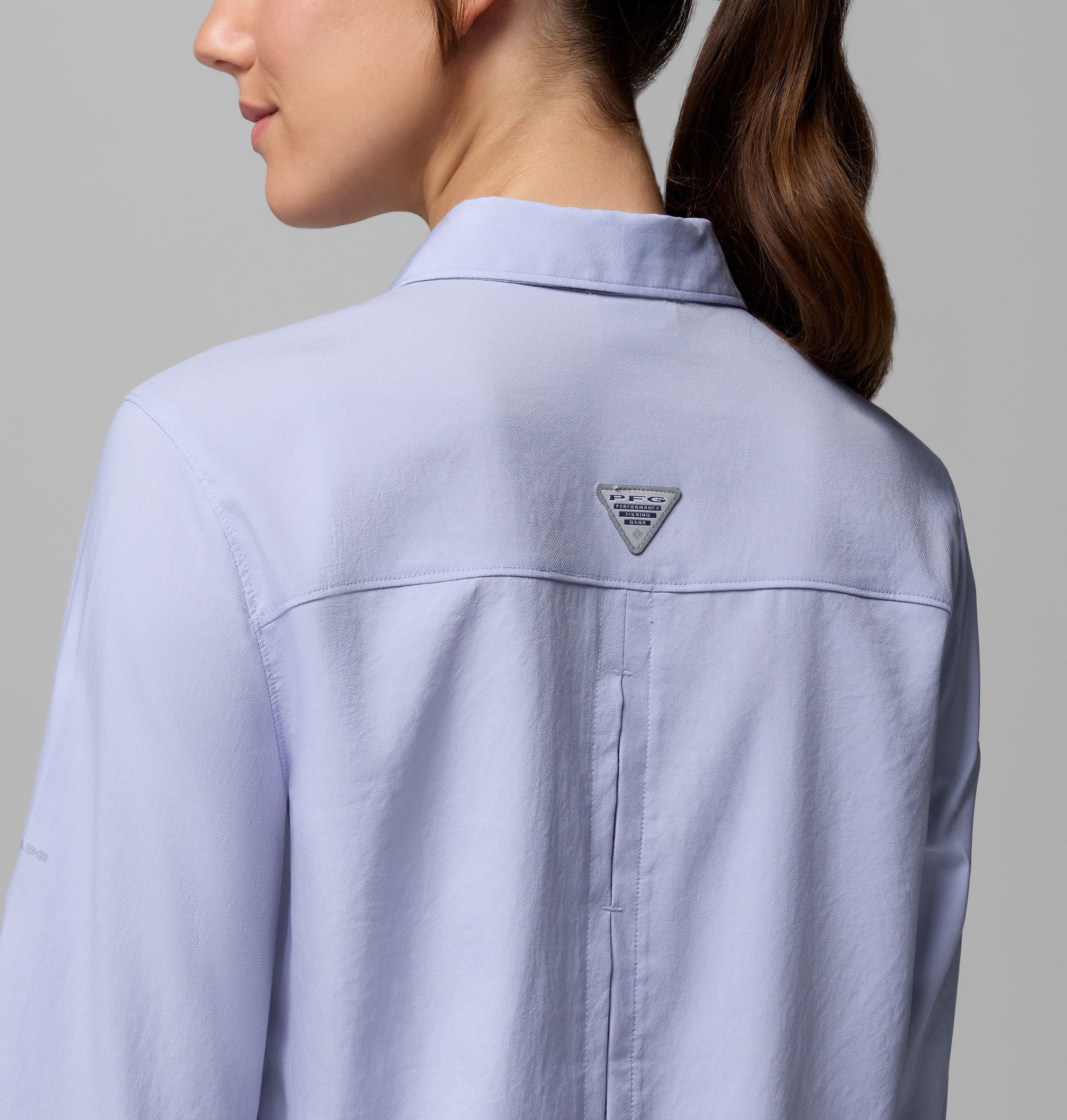 Women's PFG Castback Woven Long Sleeve Shirt 9