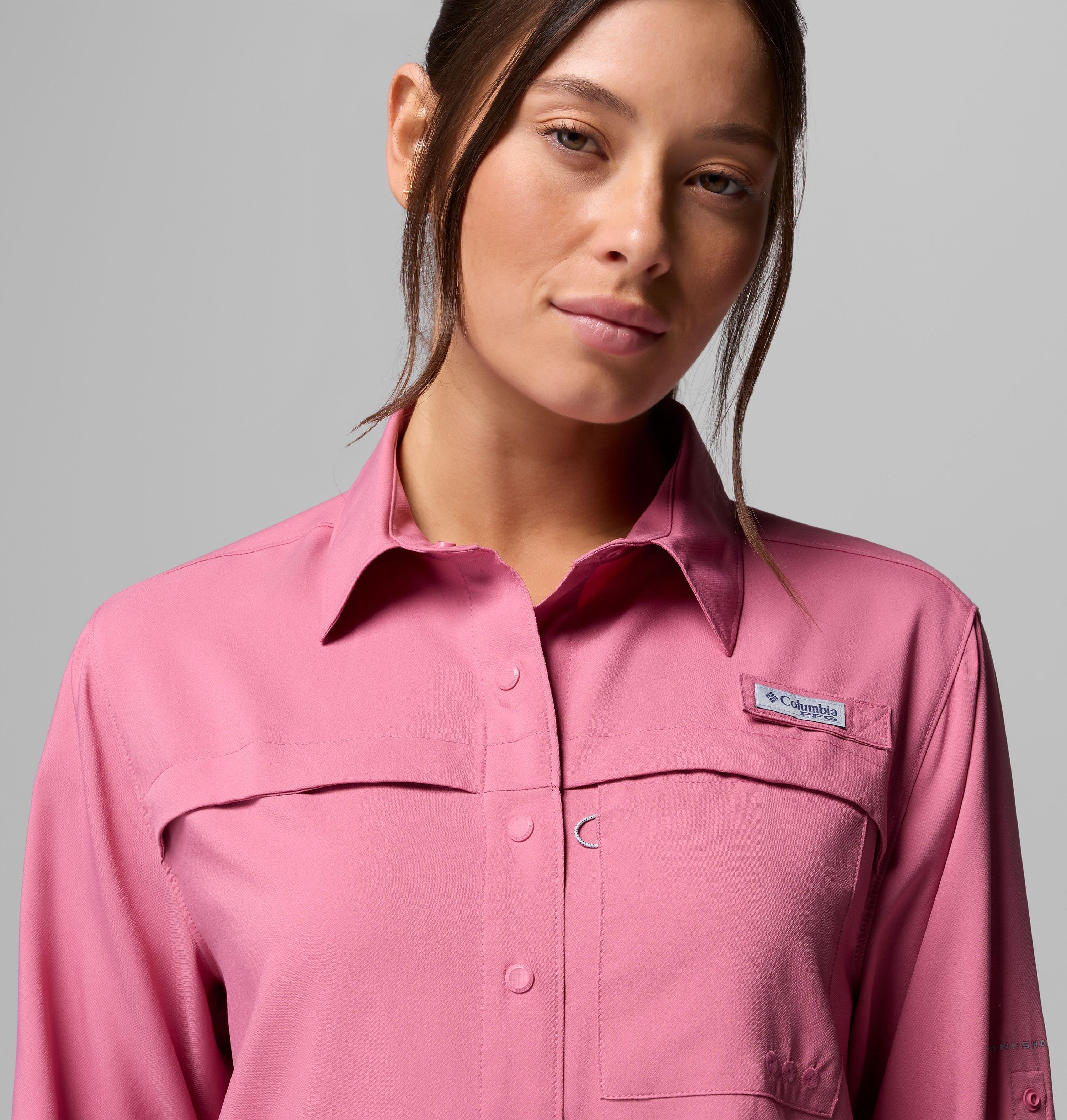 Women's PFG Castback Woven Long Sleeve Shirt | 661 | XXL 7