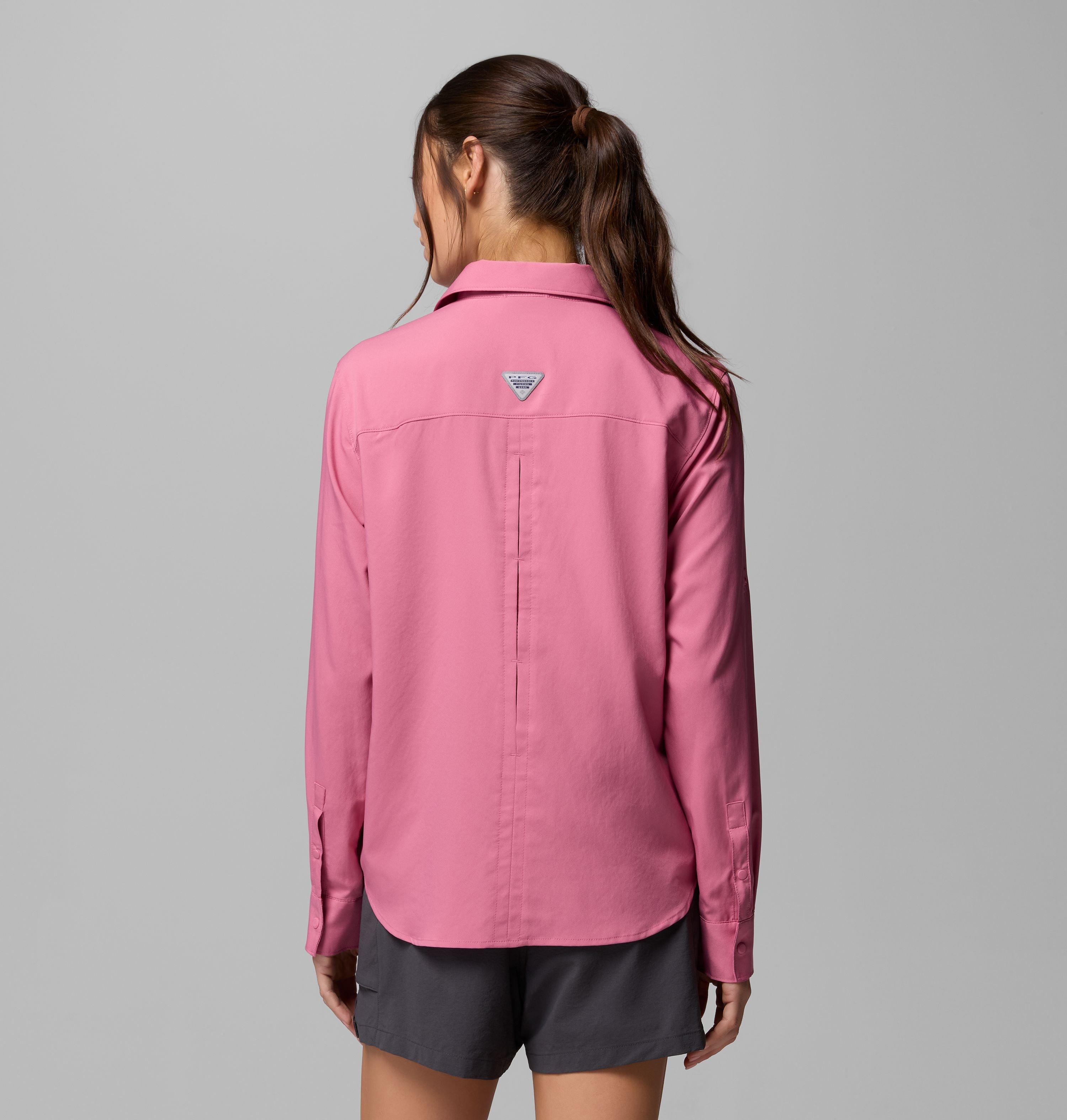 Women's PFG Castback Woven Long Sleeve Shirt | 661 | XXL 3