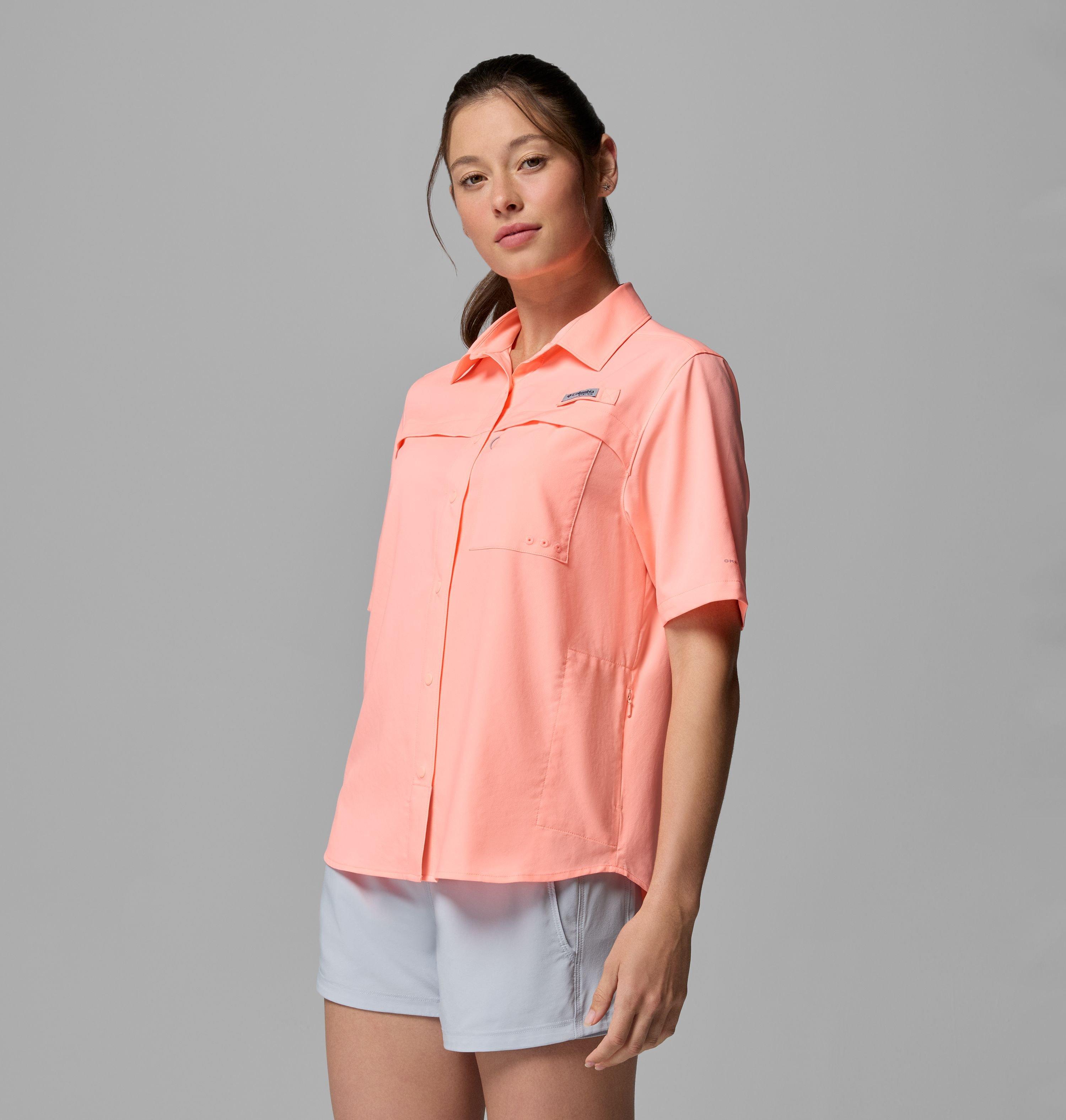 Chemise tissée à manches courtes PFG Wild Cast pour femme 4