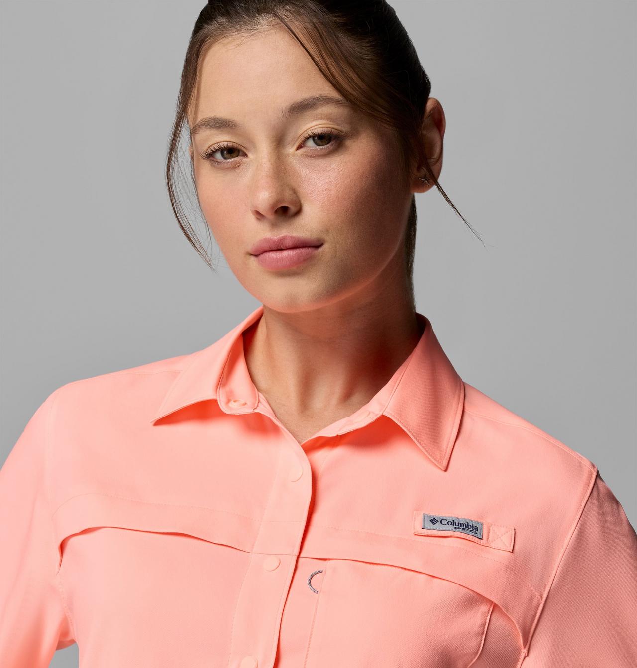 Women's PFG Castback™ Woven Short Sleeve Shirt 5