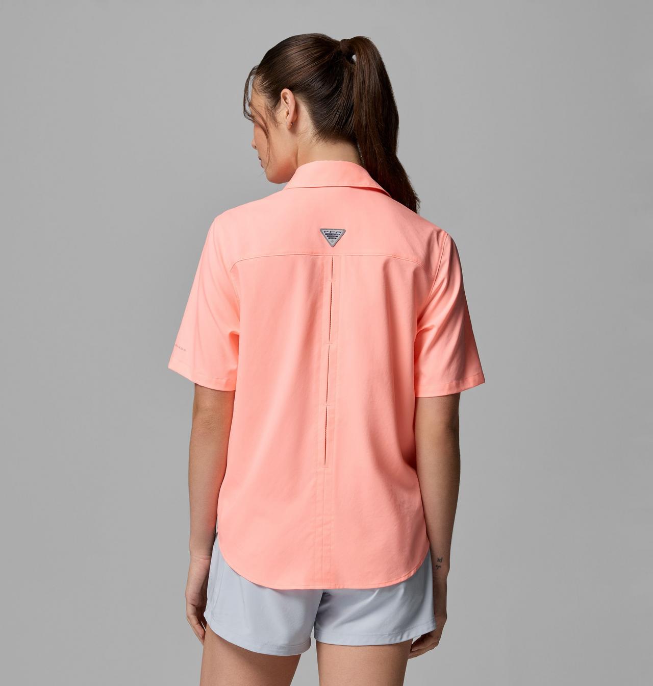 Women's PFG Castback™ Woven Short Sleeve Shirt 3