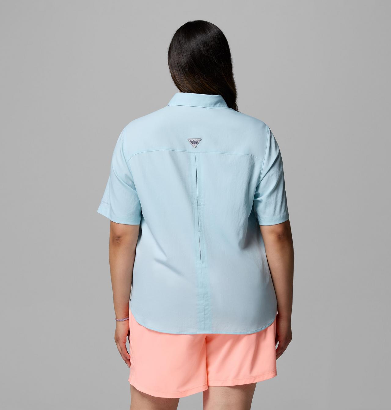 Women's PFG Castback™ Woven Short Sleeve - Plus Size 3