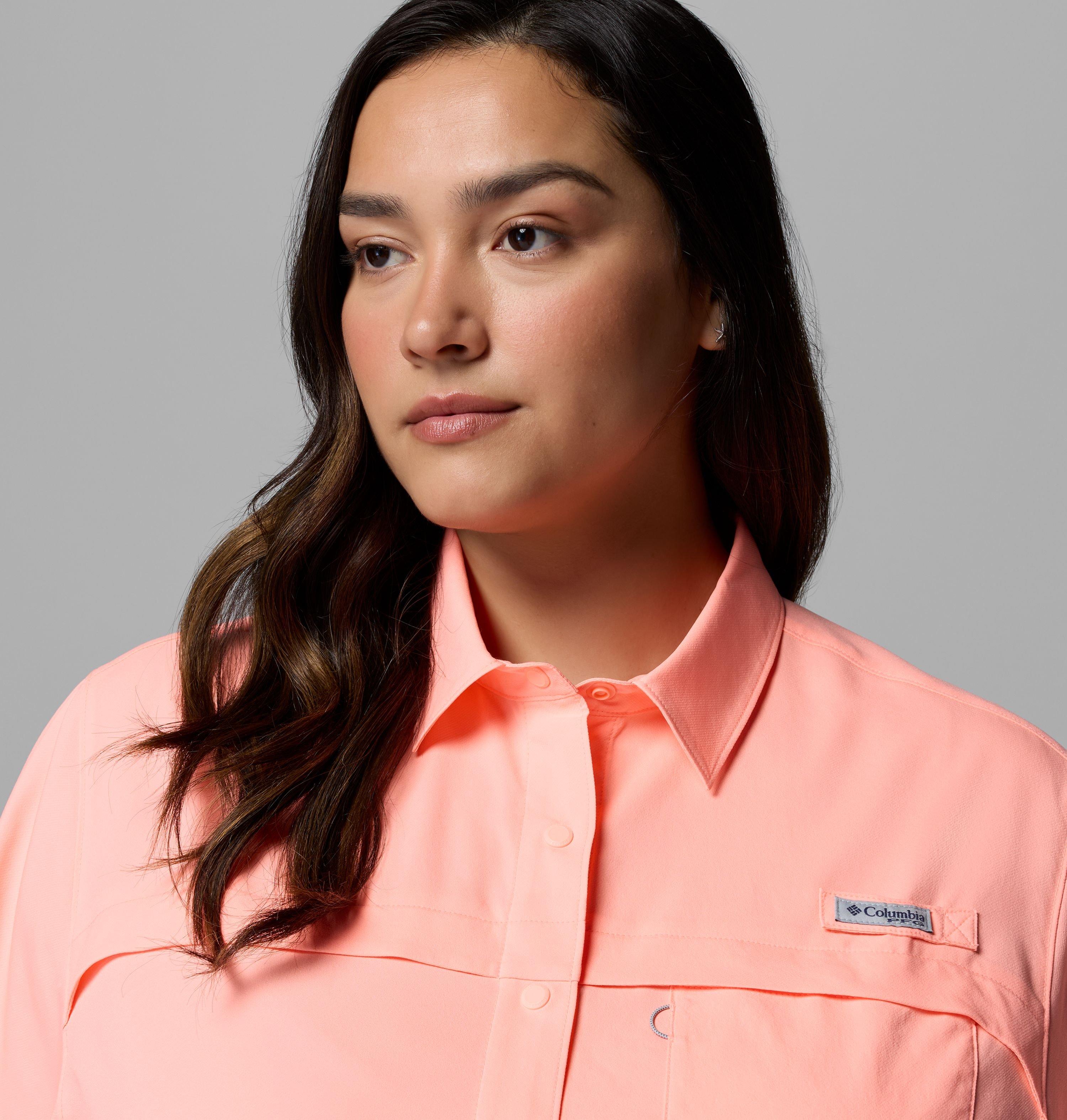 Women's PFG Castback™ Woven Short Sleeve - Plus Size | 807 | 2X 5