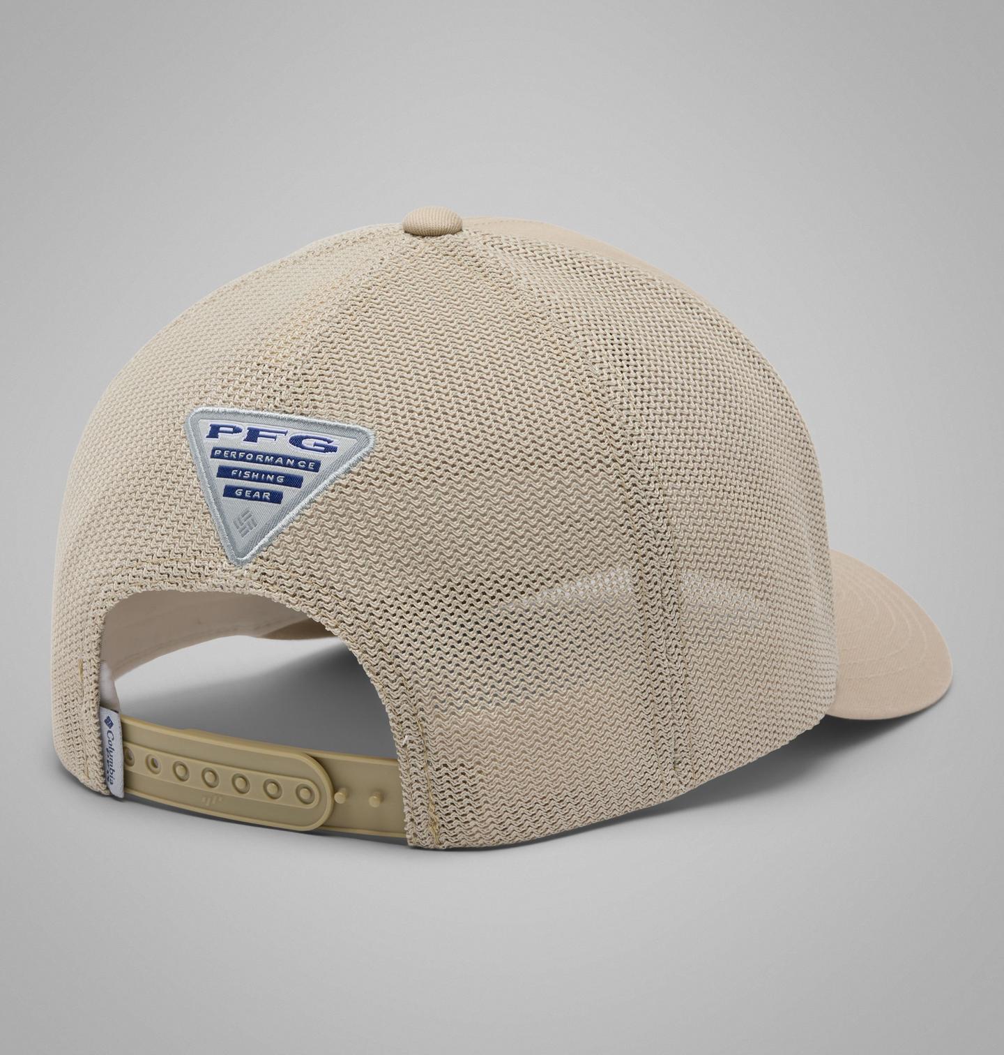 Кепка Columbia PFG Mesh 3D Stretch Snap Back Ball, цвет: Серо-бежевый / Разноцветный — фото 2