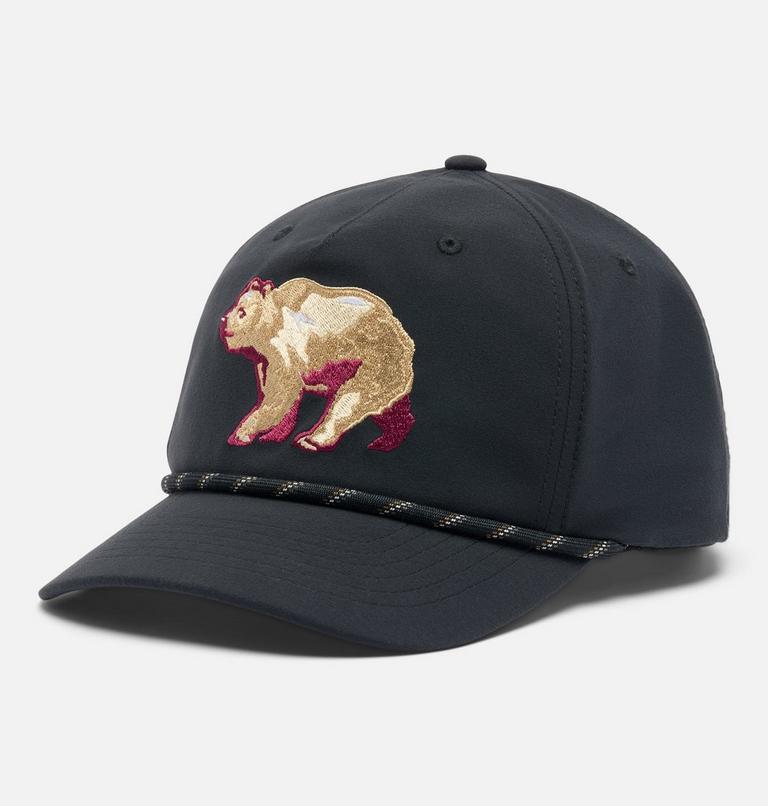 Unisex Ecoscape Snapback Cap, Color: Black, Bear, image 1