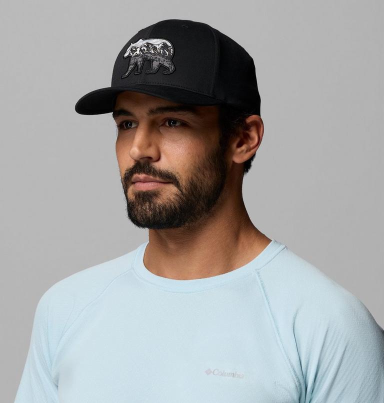 Unisex Lost Lager 3D Stretch Cap, Color: Black, Scenic Stroll, image 3