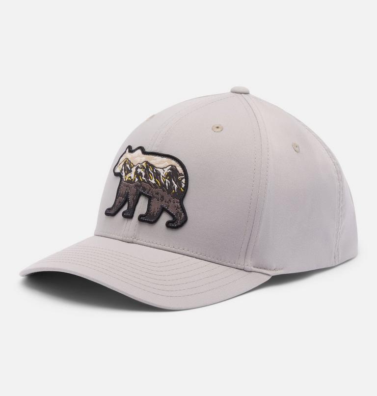 Unisex Lost Lager 3D Stretch Cap, Color: Flint Grey, Scenic Stroll, image 1