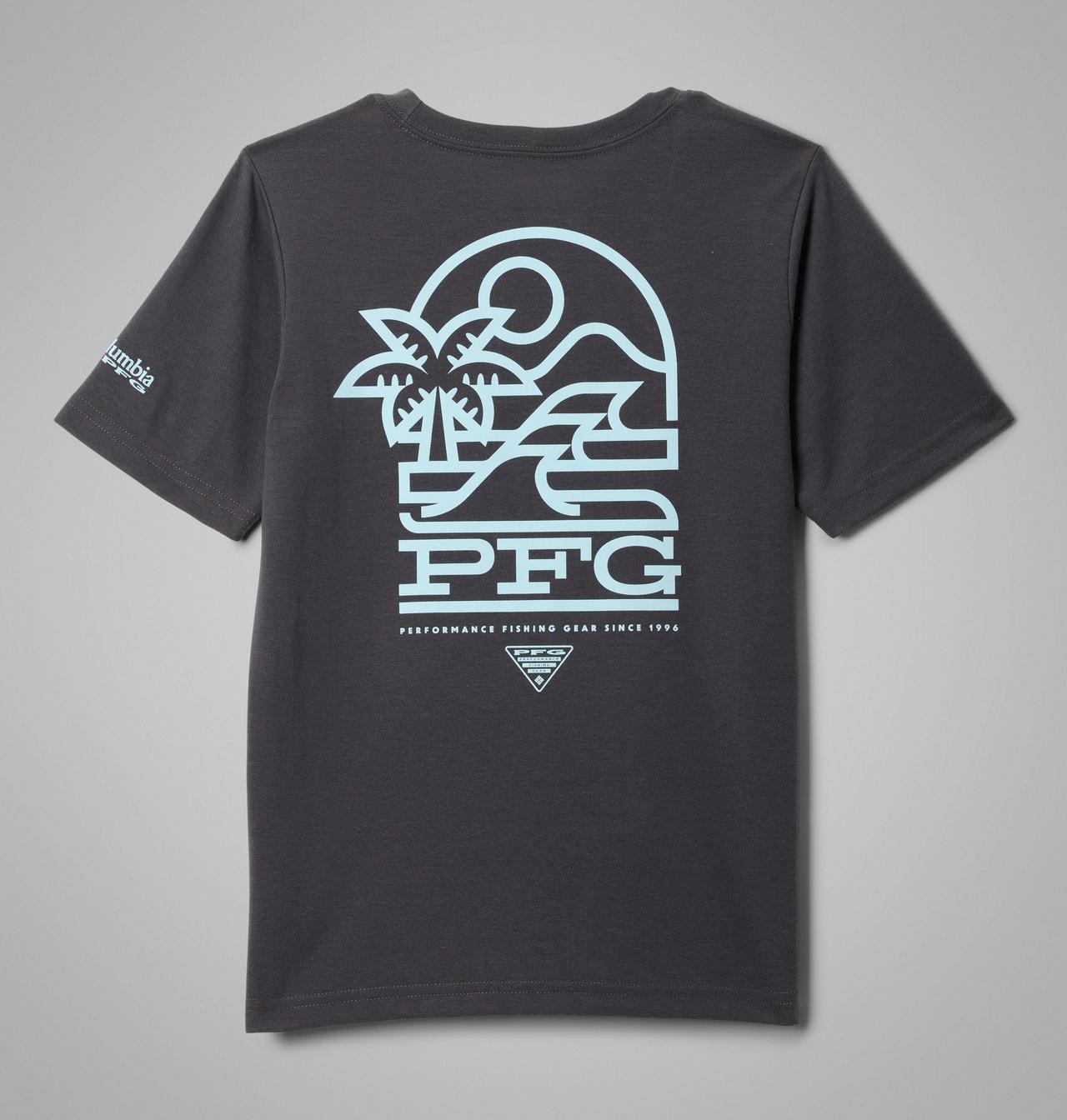 Boys' PFG™ Palm Waves Short Sleeve T-Shirt 2
