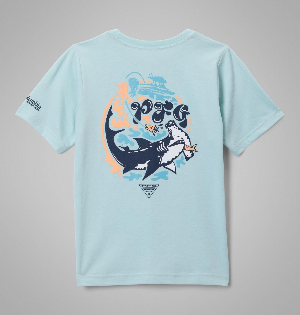 Boys' PFG™ Palm Waves Short Sleeve T-Shirt 1