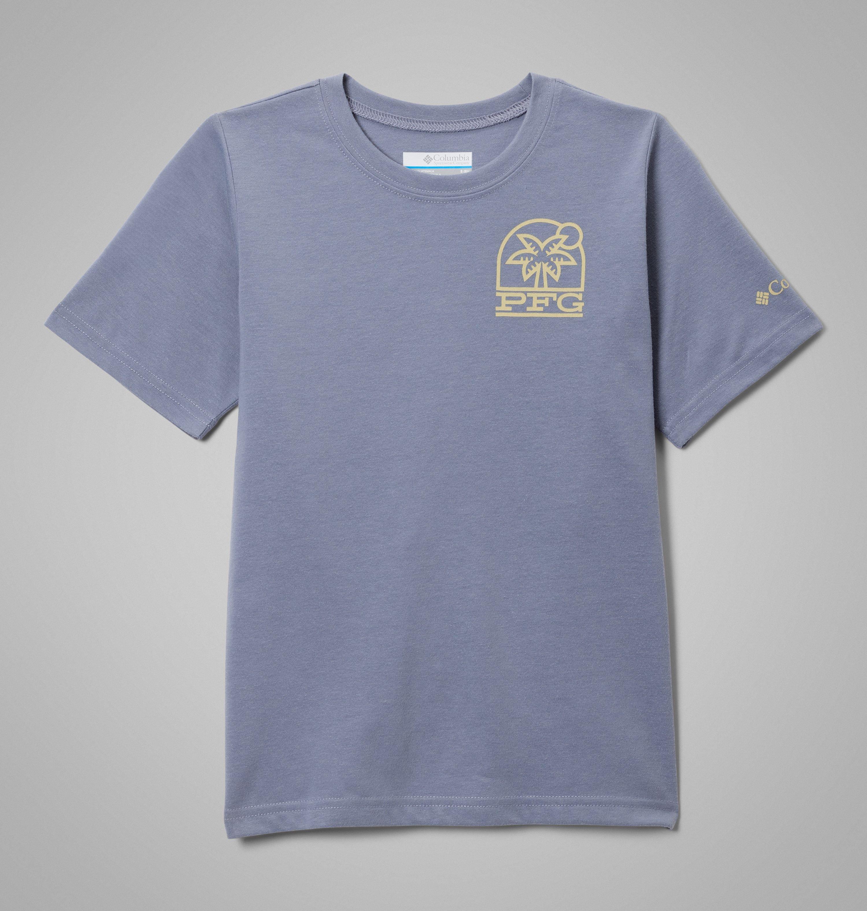 Columbia Boys' PFG  Palm Waves Short Sleeve T-Shirt-