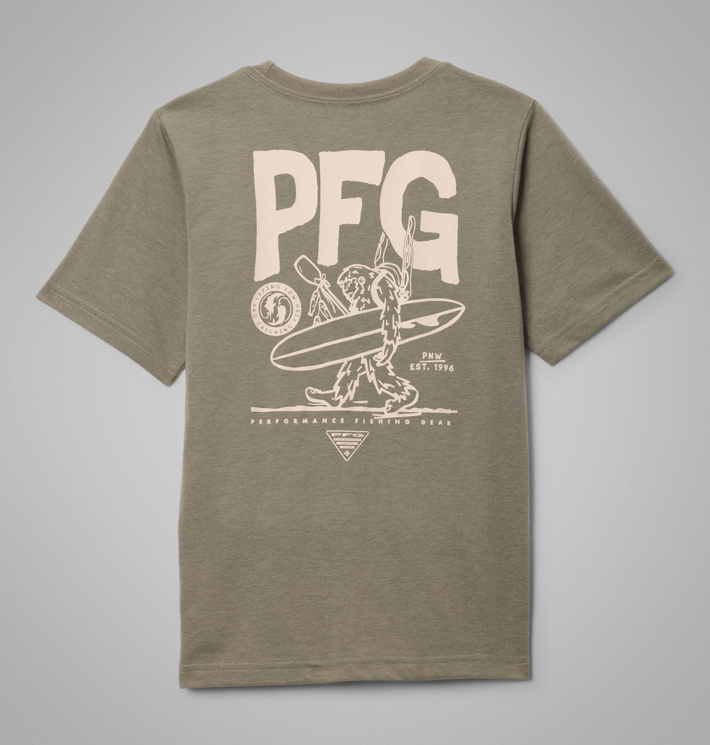 Columbia Boys PFG  Big Fisher Short Sleeve T-Shirt-