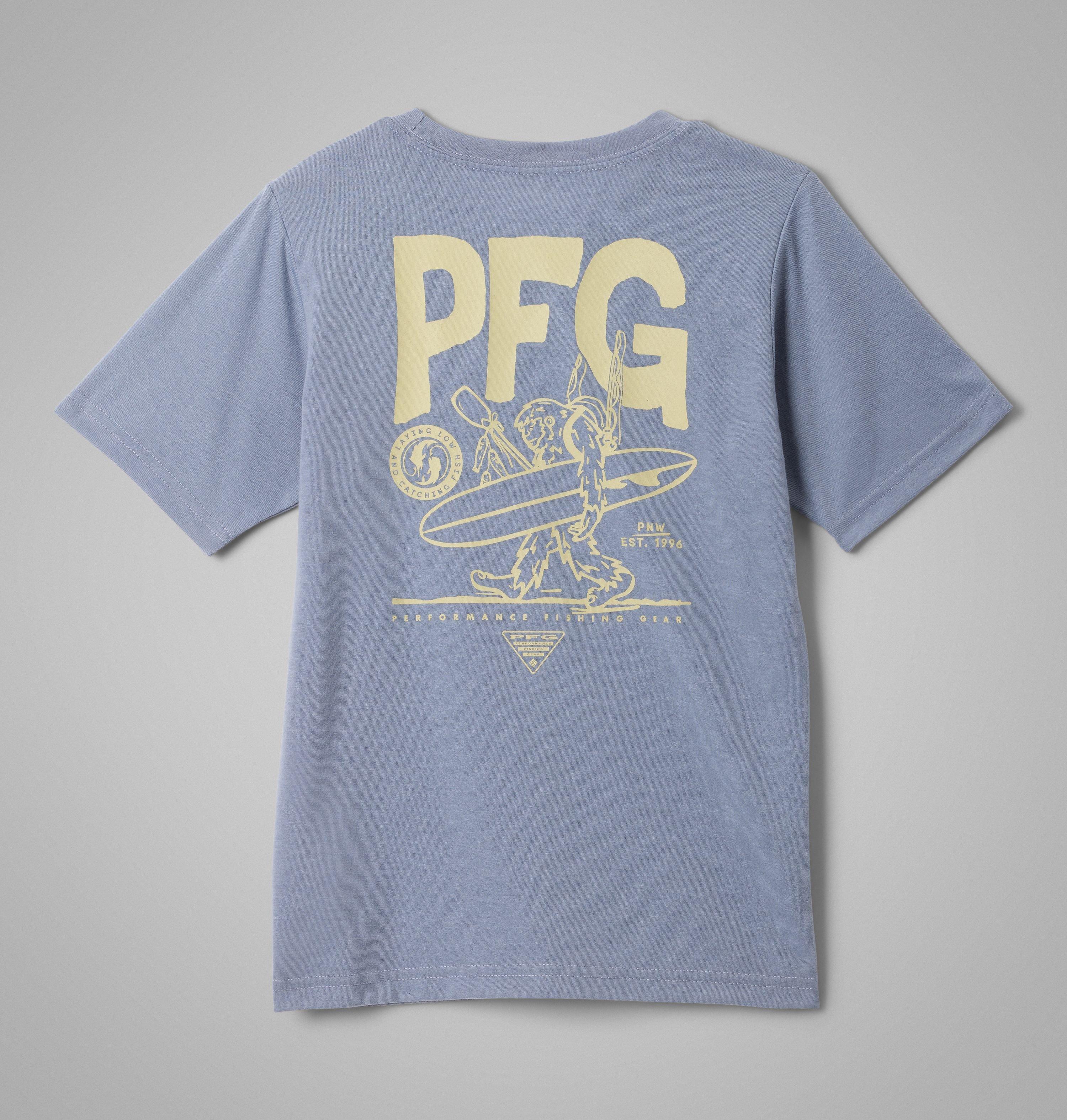Columbia Boys PFG Big Fisher Short Sleeve T-Shirt-