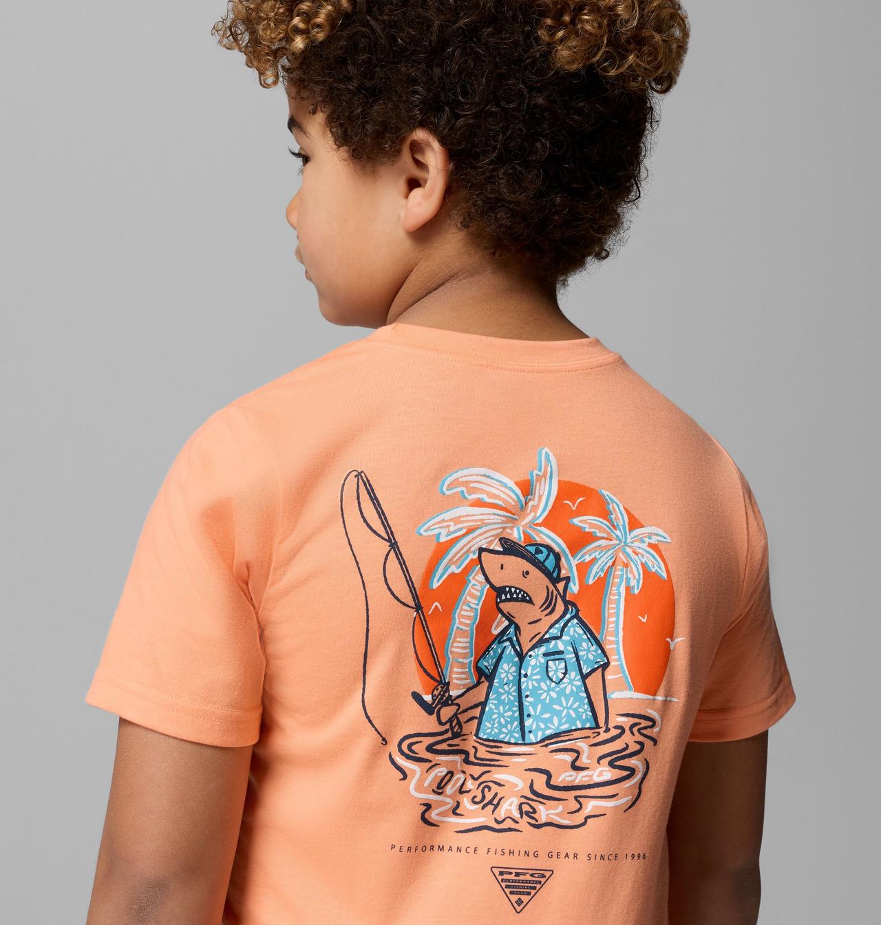 Boys PFG Big Fisher Short Sleeve T-Shirt 5