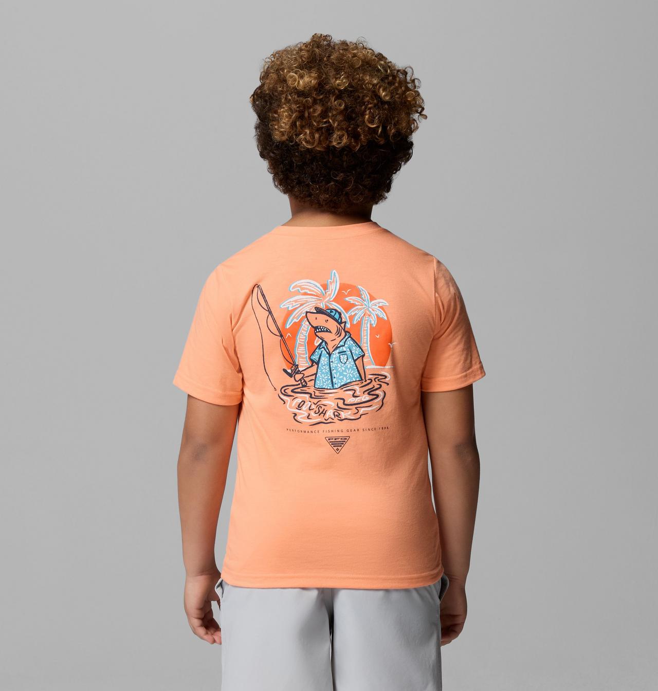 Boys PFG Big Fisher Short Sleeve T-Shirt 2