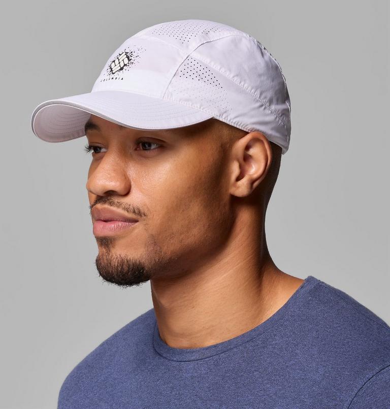 Unisex Speed Trail Cap, Color: White, Gem Splatter, image 3