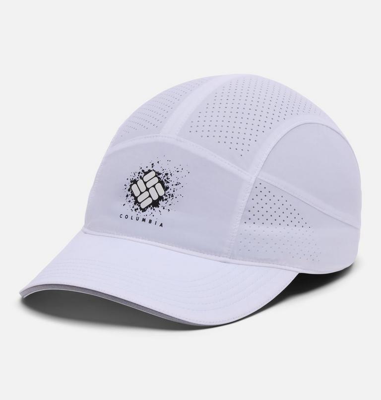Unisex Speed Trail Cap, Color: White, Gem Splatter, image 1