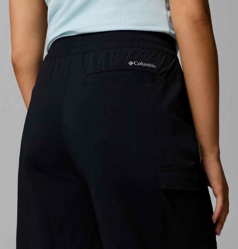 Pantaloni urbani cargo Chill Creek da donna, Color: Black, image 6