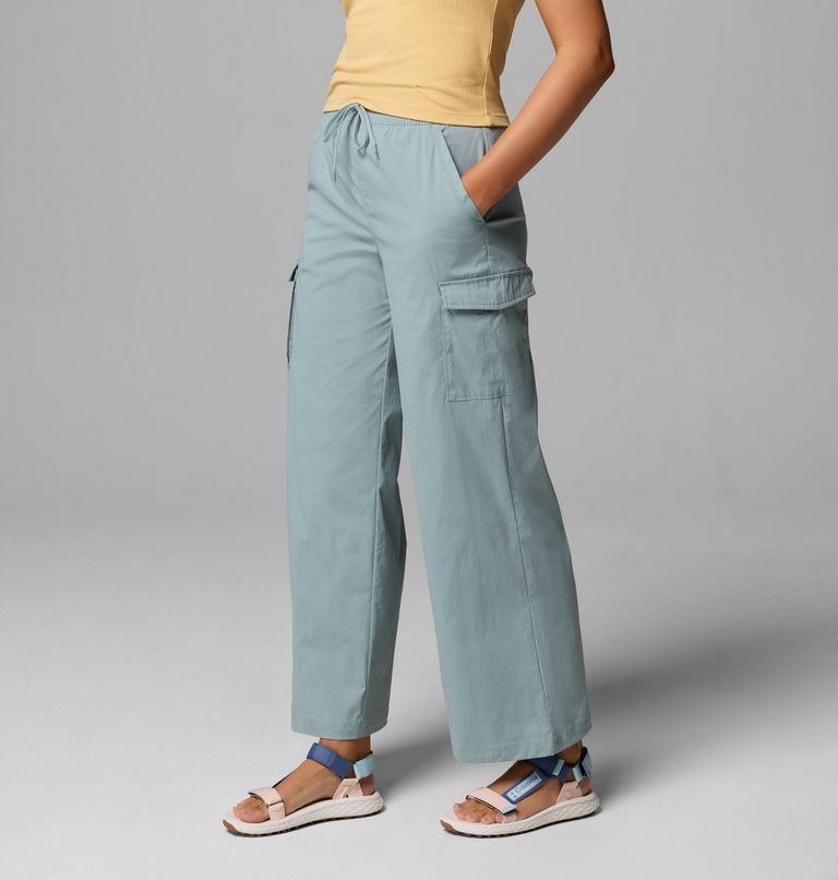 Pantaloni urbani cargo Chill Creek da donna, Color: Crushed Blue, image 4