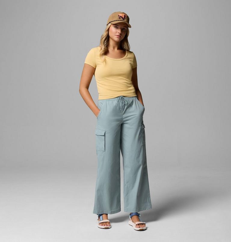 Pantaloni urbani cargo Chill Creek da donna, Color: Crushed Blue, image 2