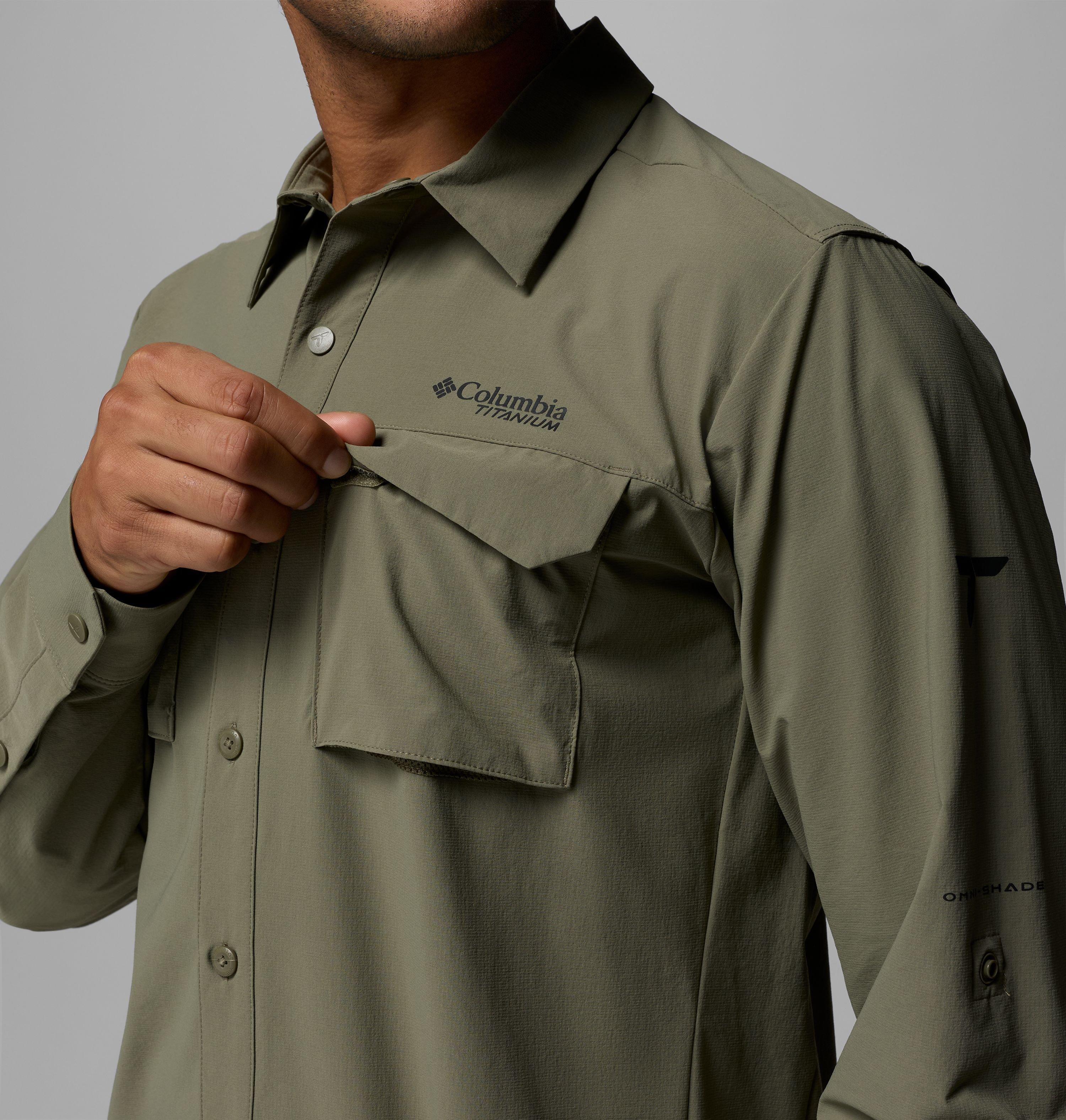 Homme – Haut tissé à manches longues Silver Ridge Elite 8
