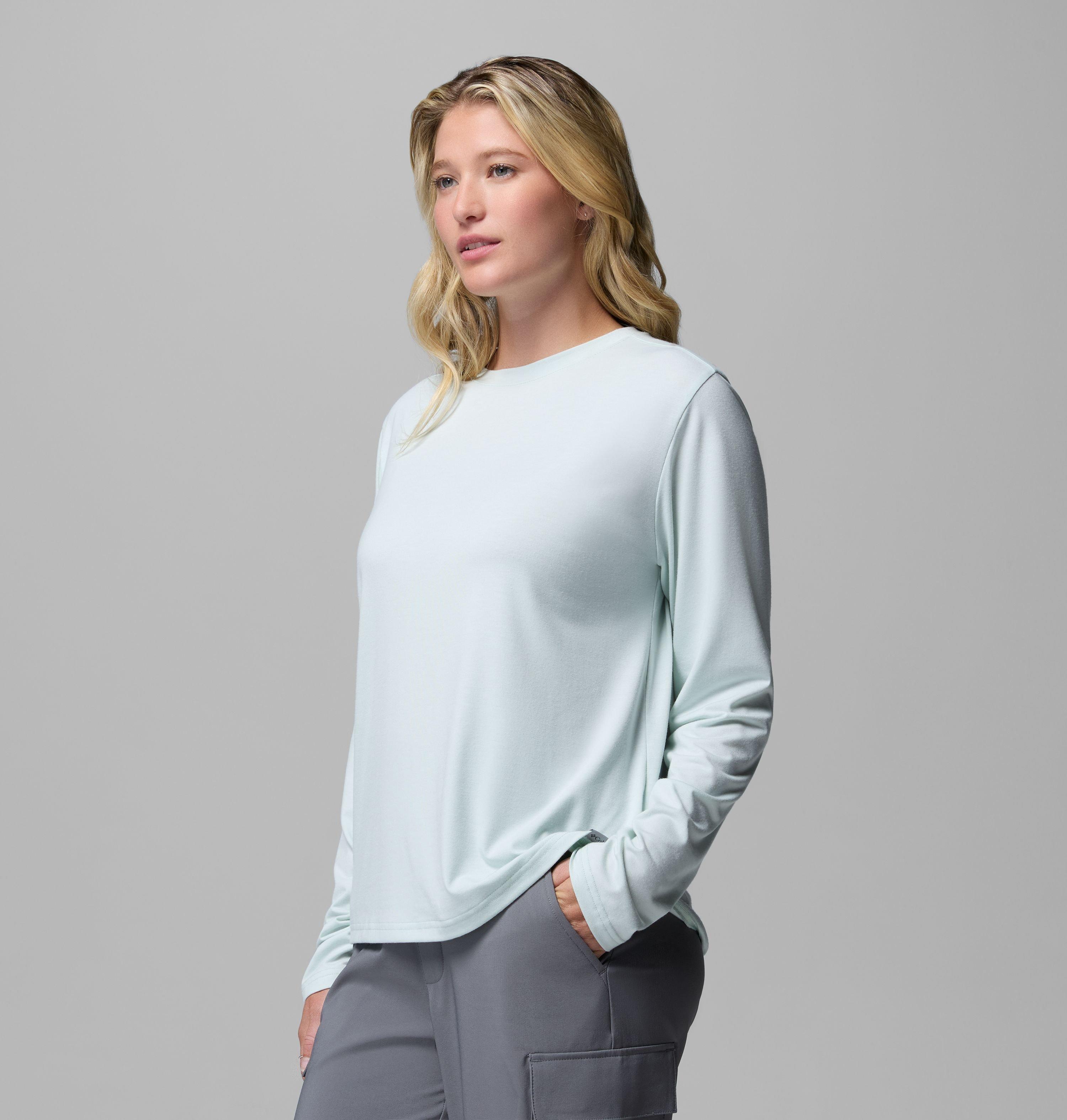 T-shirt à manches longues doux et extensible CSC pour femme | 309 | XL 4