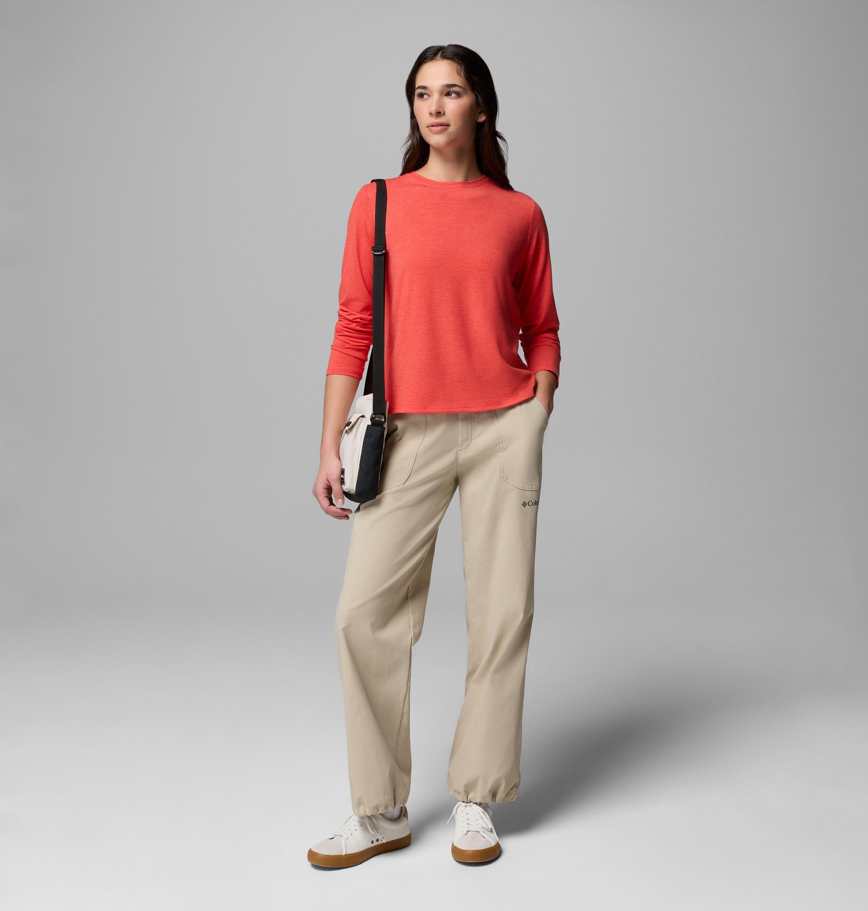 T-shirt à manches longues doux et extensible CSC pour femme | 606 | XL 2