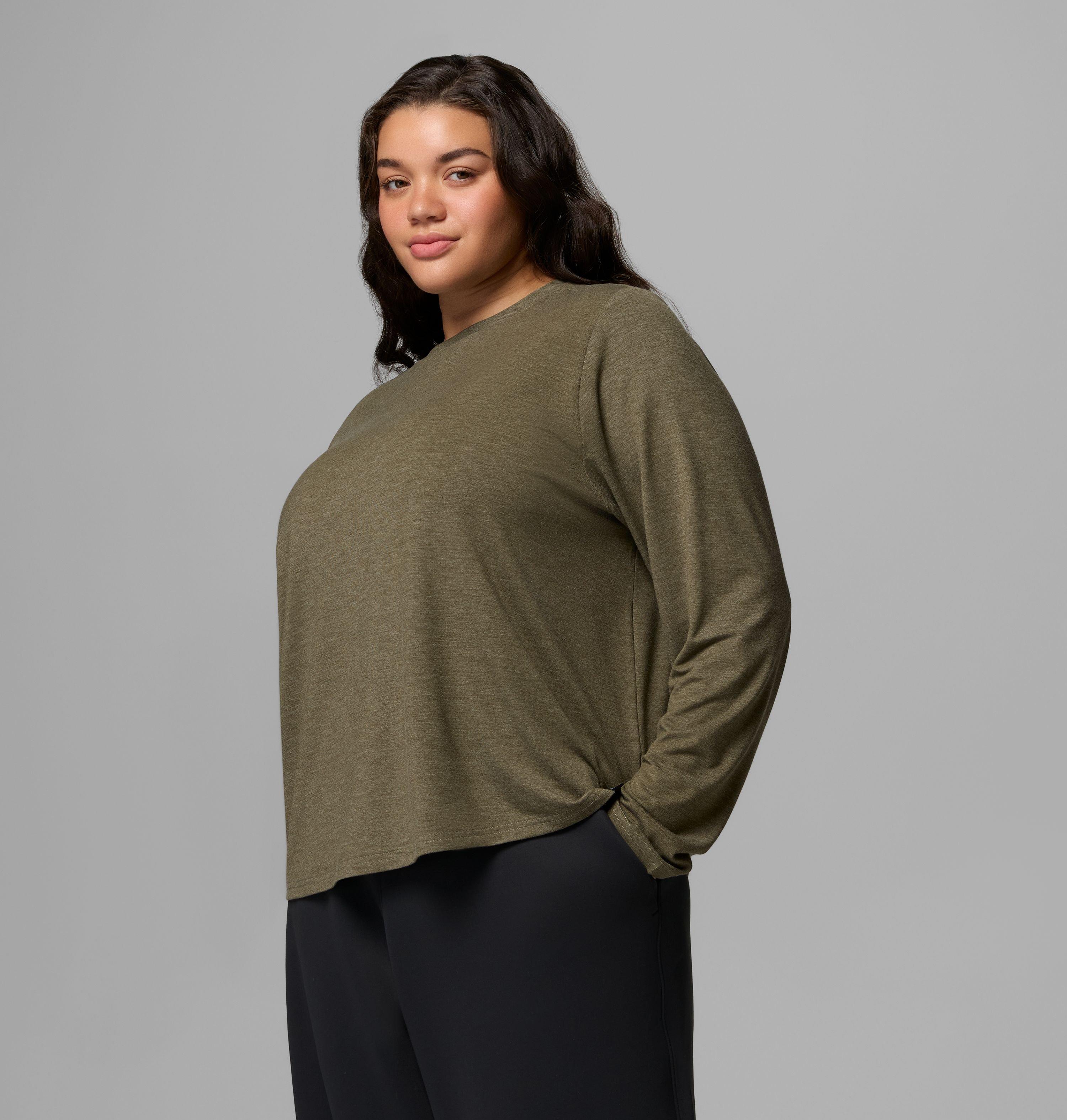 Women's CSC Soft Stretch Long Sleeve T-Shirt - Plus Size | 397 | 2X 4