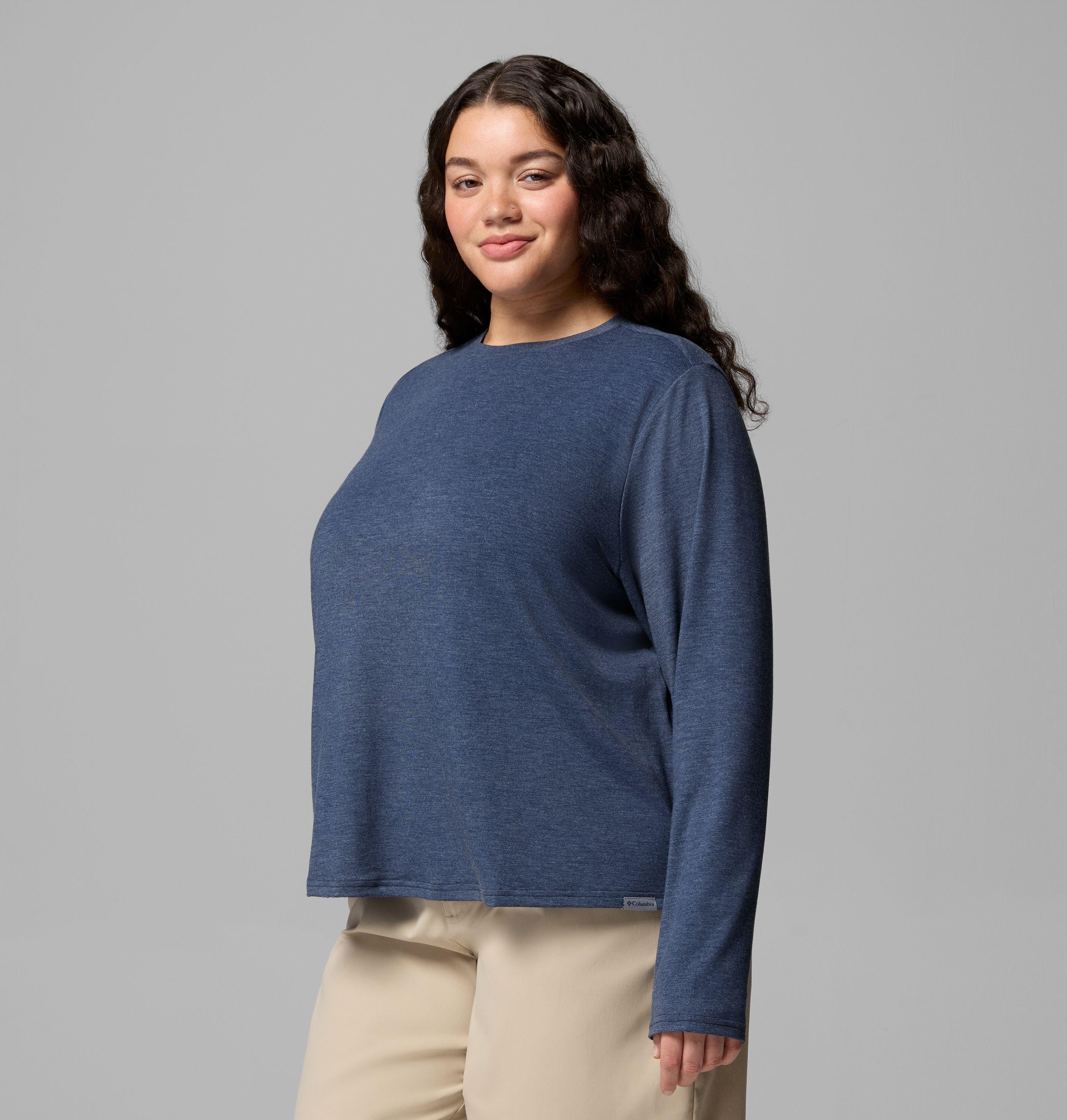 Women's CSC Soft Stretch Long Sleeve T-Shirt - Plus Size | 464 | 3X 4