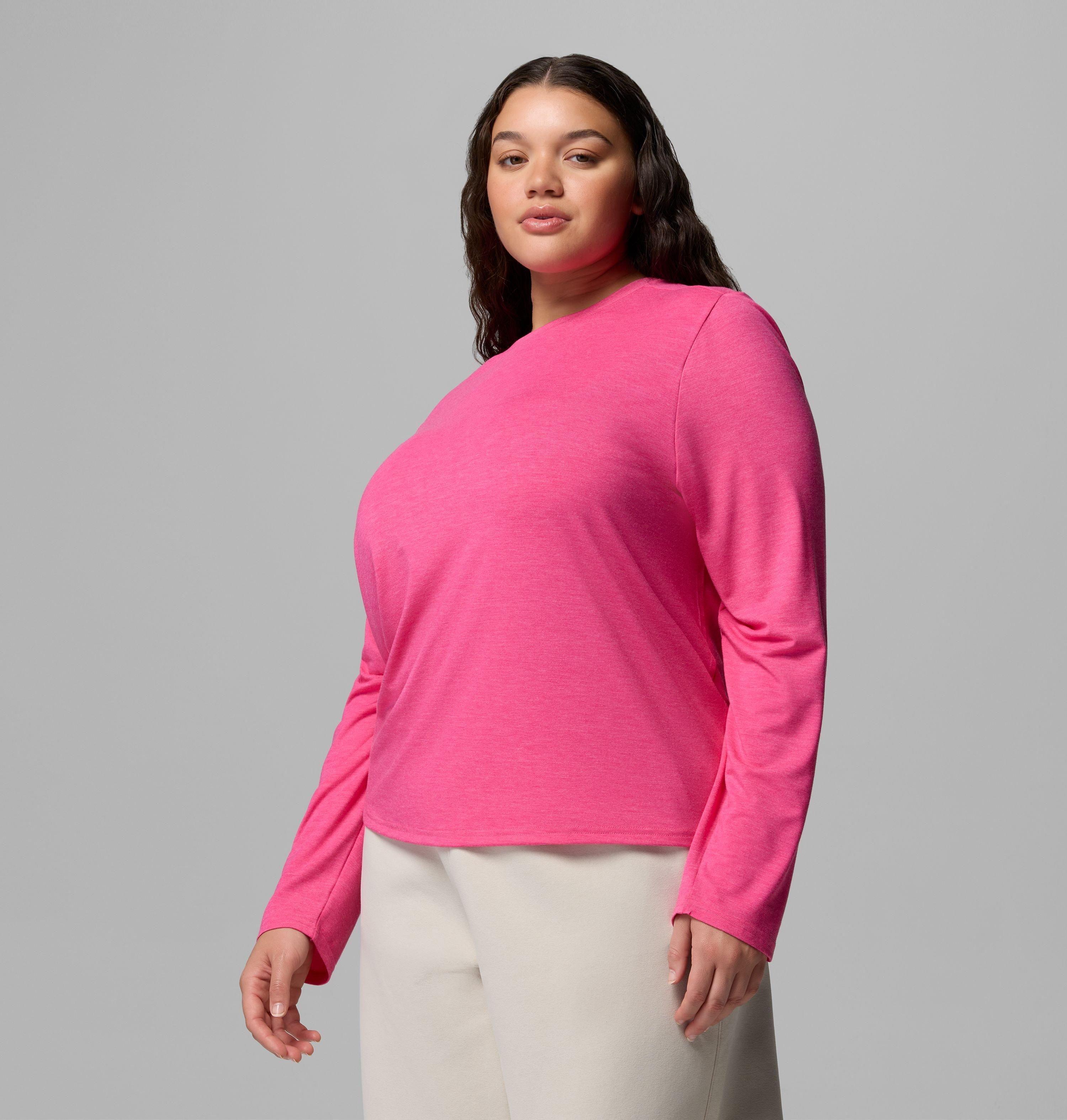 Women's CSC Soft Stretch Long Sleeve T-Shirt - Plus Size | 657 | 3X 4