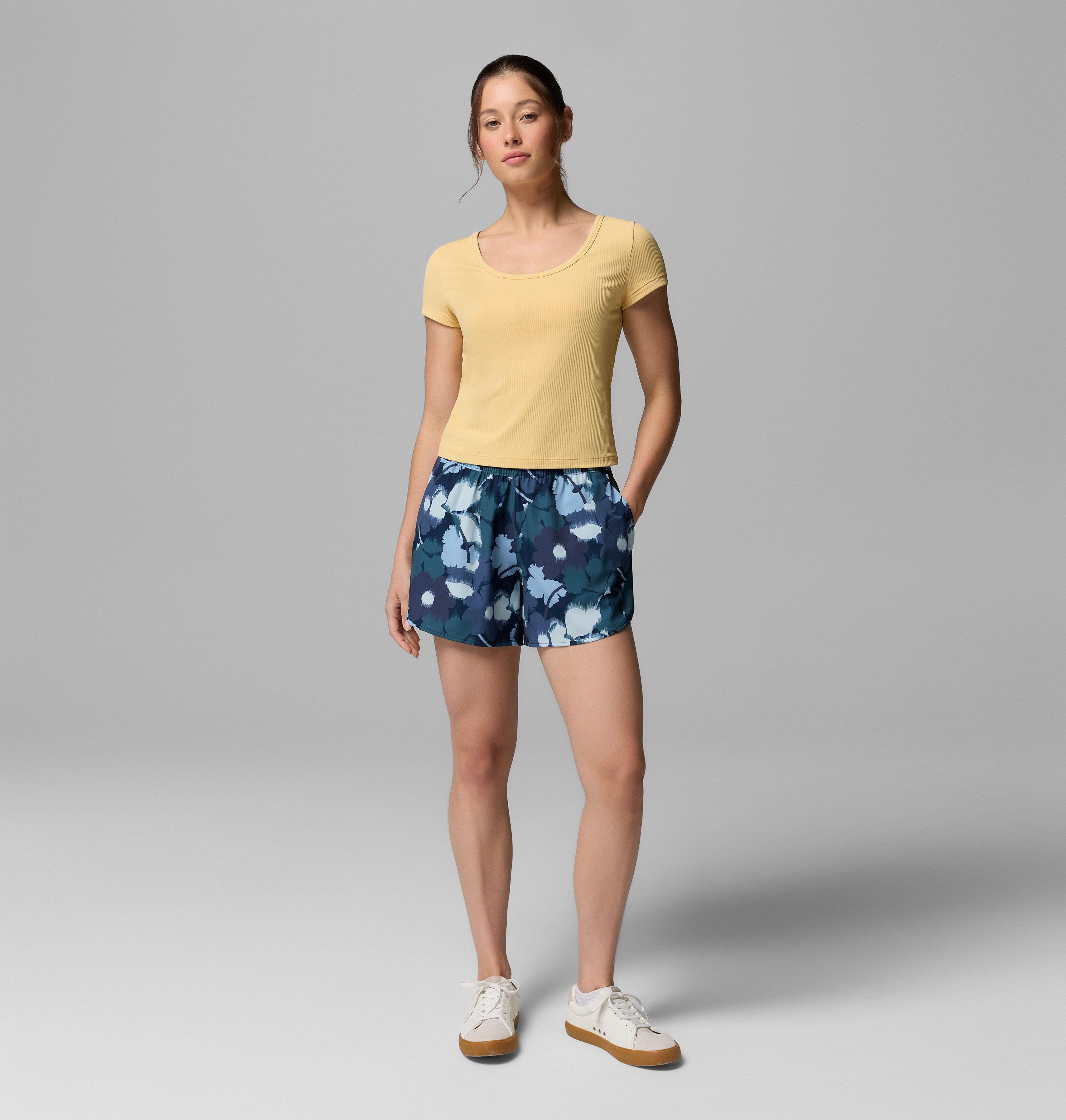 Women's Vital Valley Print Shorts | 464 | S | 5 2
