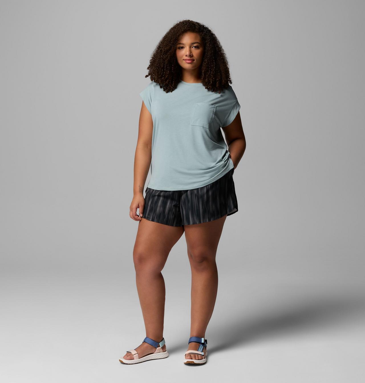 Women's Vital Valley™ Print Shorts - Plus Size | 010 | 1X | 5 2