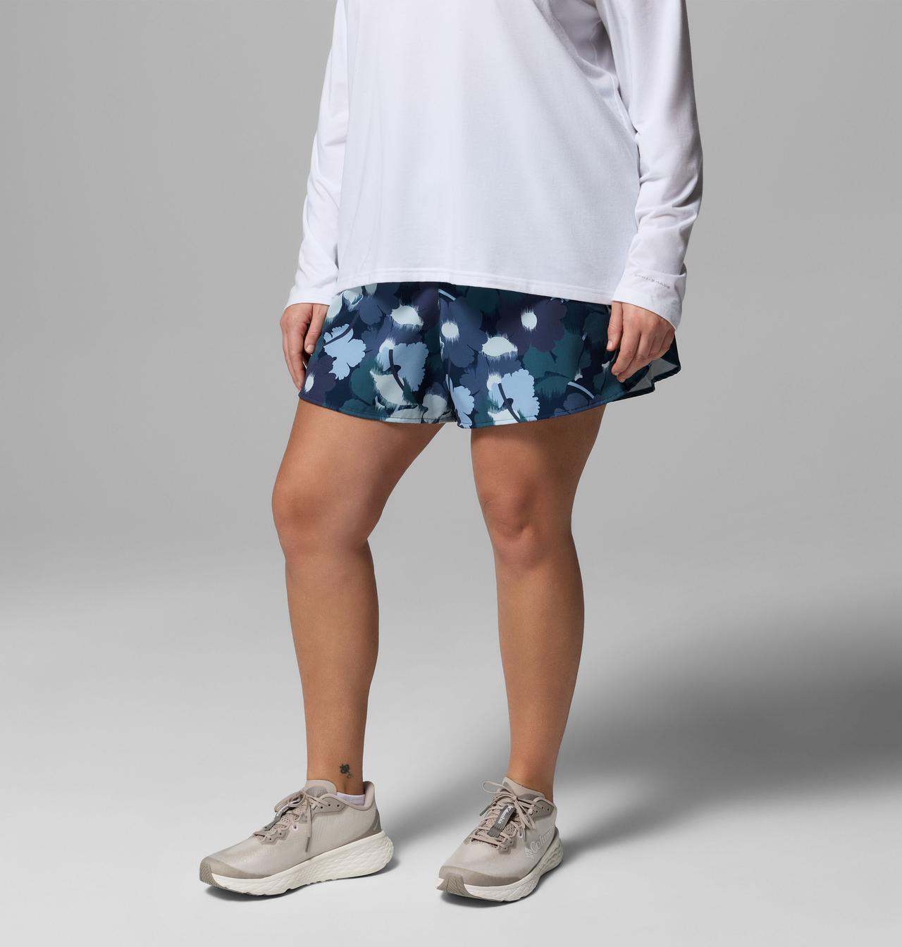 Women's Vital Valley™ Print Shorts - Plus Size 4