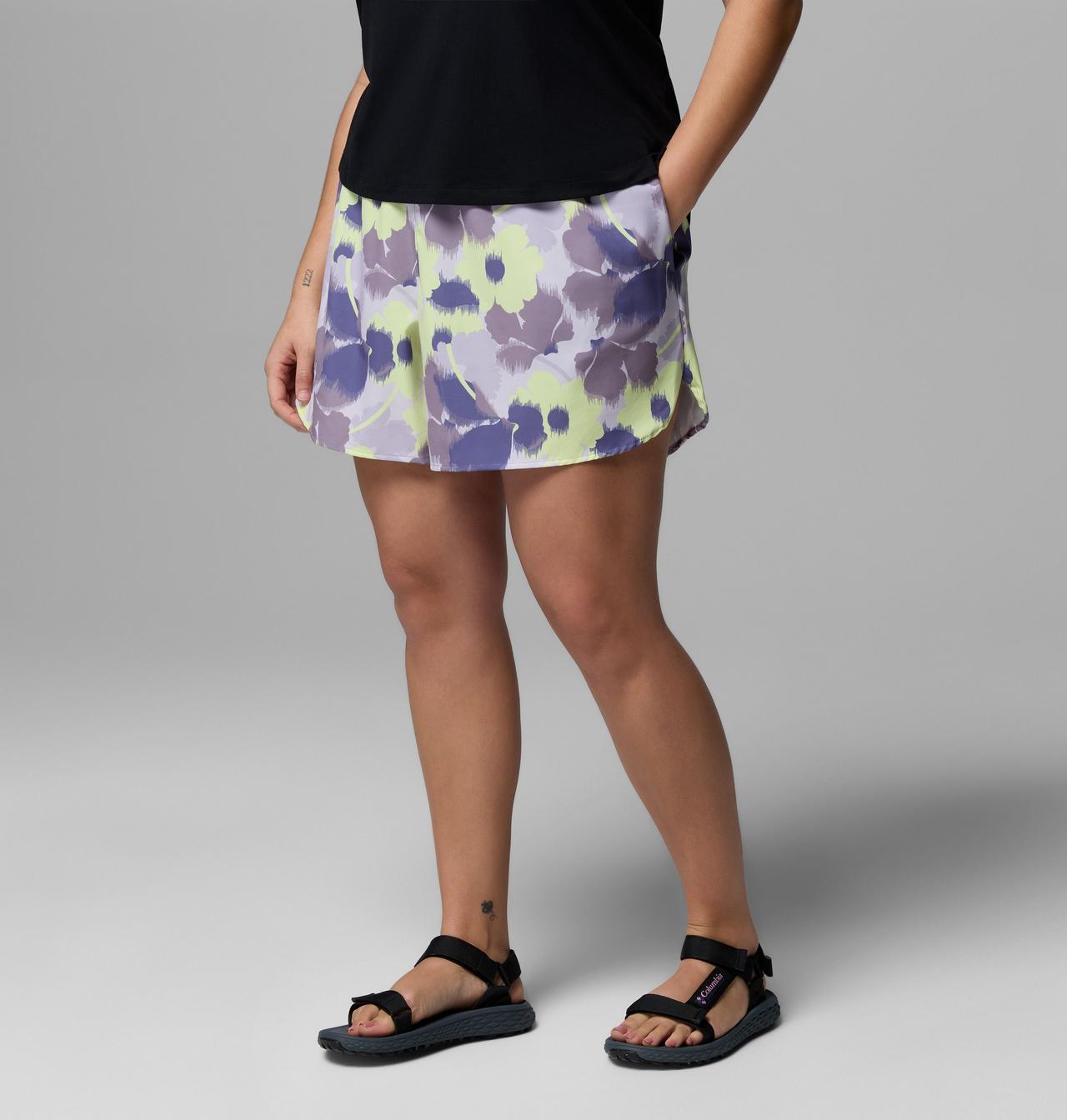 Women's Vital Valley™ Print Shorts - Plus Size | 554 | 1X | 5 4