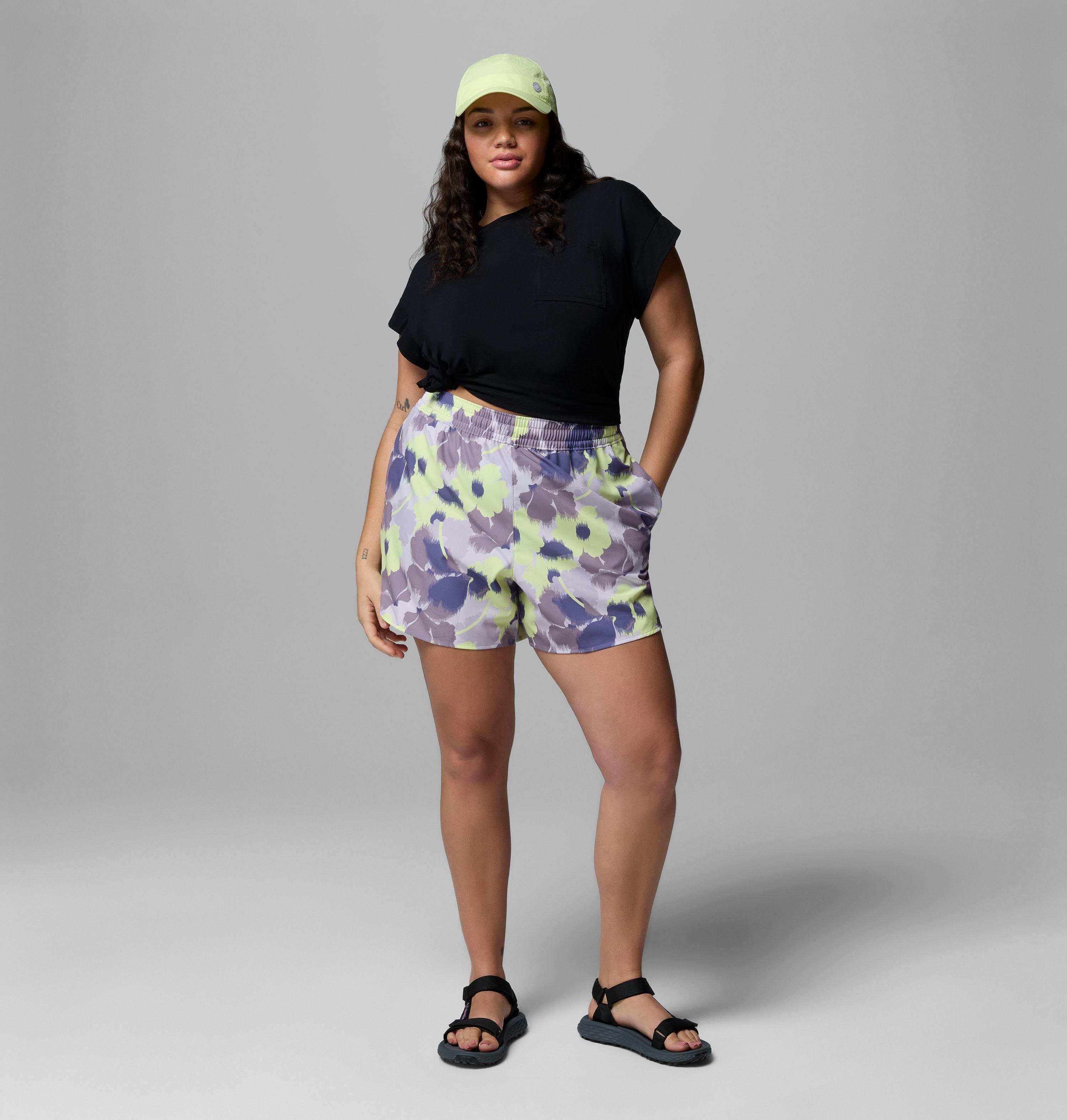 Women's Vital Valley™ Print Shorts - Plus Size | 554 | 1X | 5 2