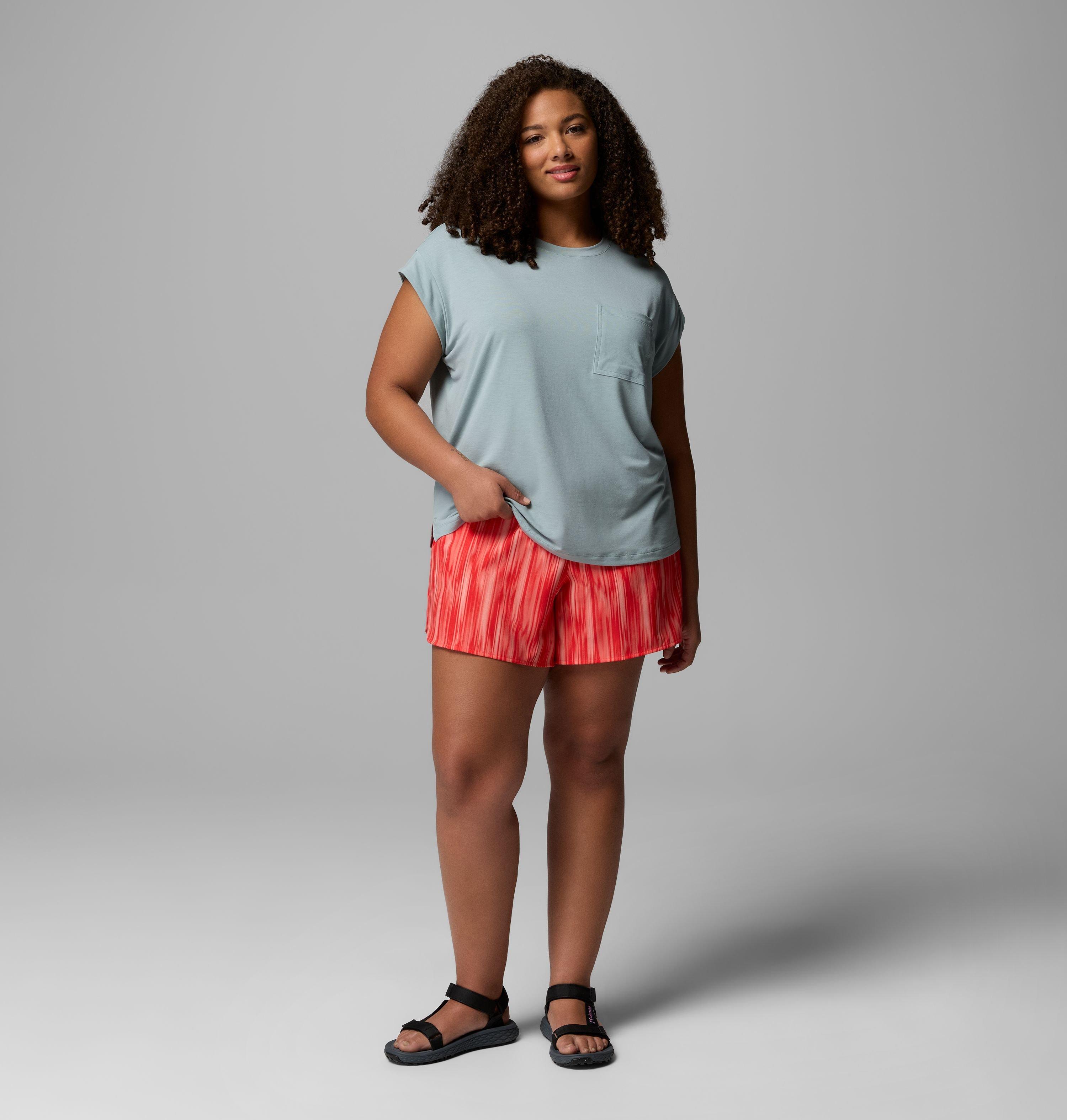 Women's Vital Valley™ Print Shorts - Plus Size | 606 | 2X | 5 2