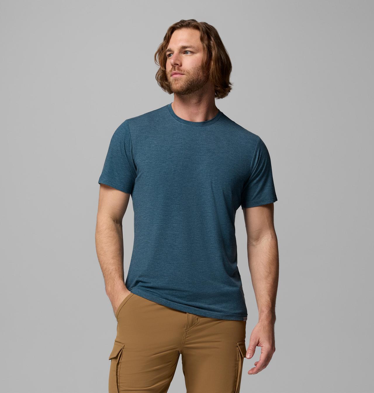 T-shirt à manches courtes doux et extensible CSC™ pour homme – Grandes tailles 1