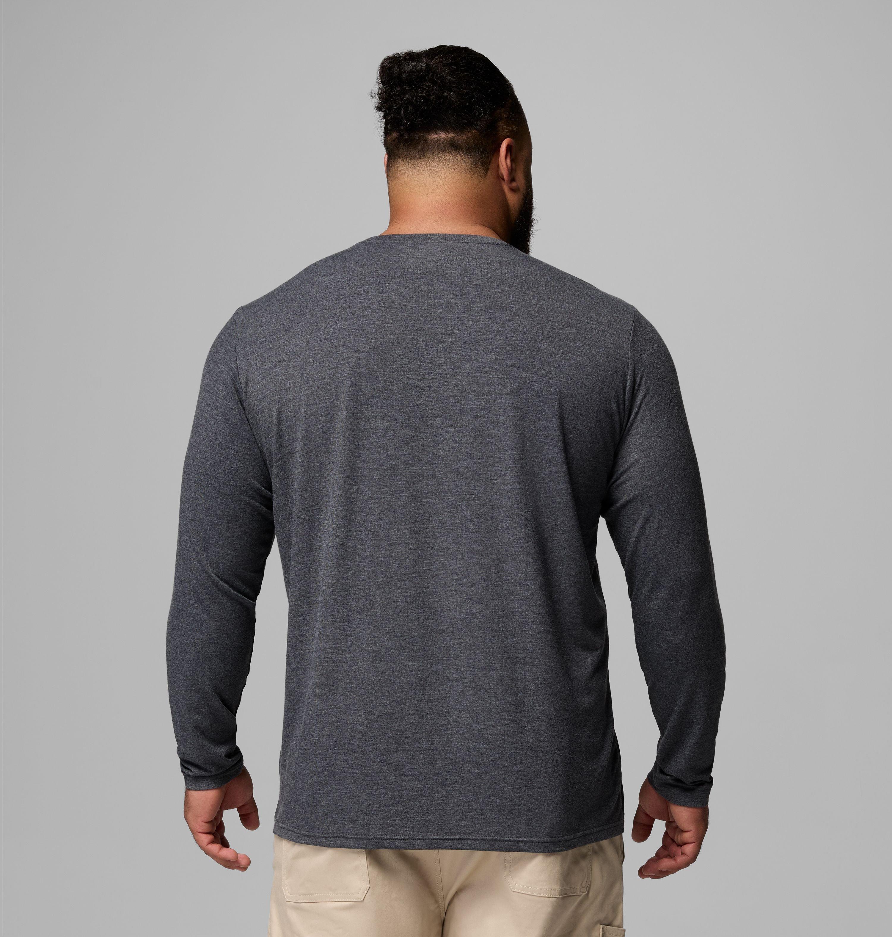 Homme – T-shirt à manches longues extensible et doux CSC™ – Tailles fortes 3